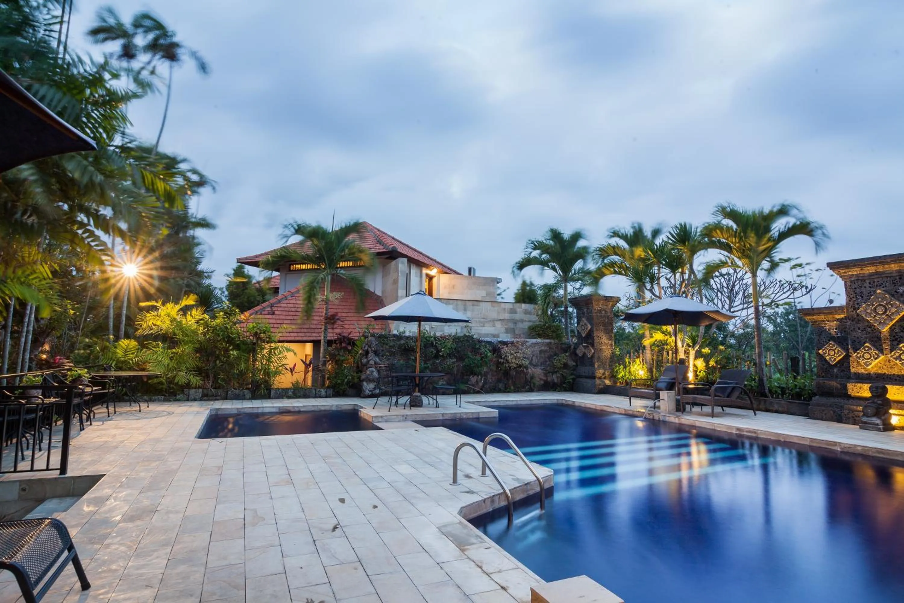 Swimming pool in Taman Harum Cottages