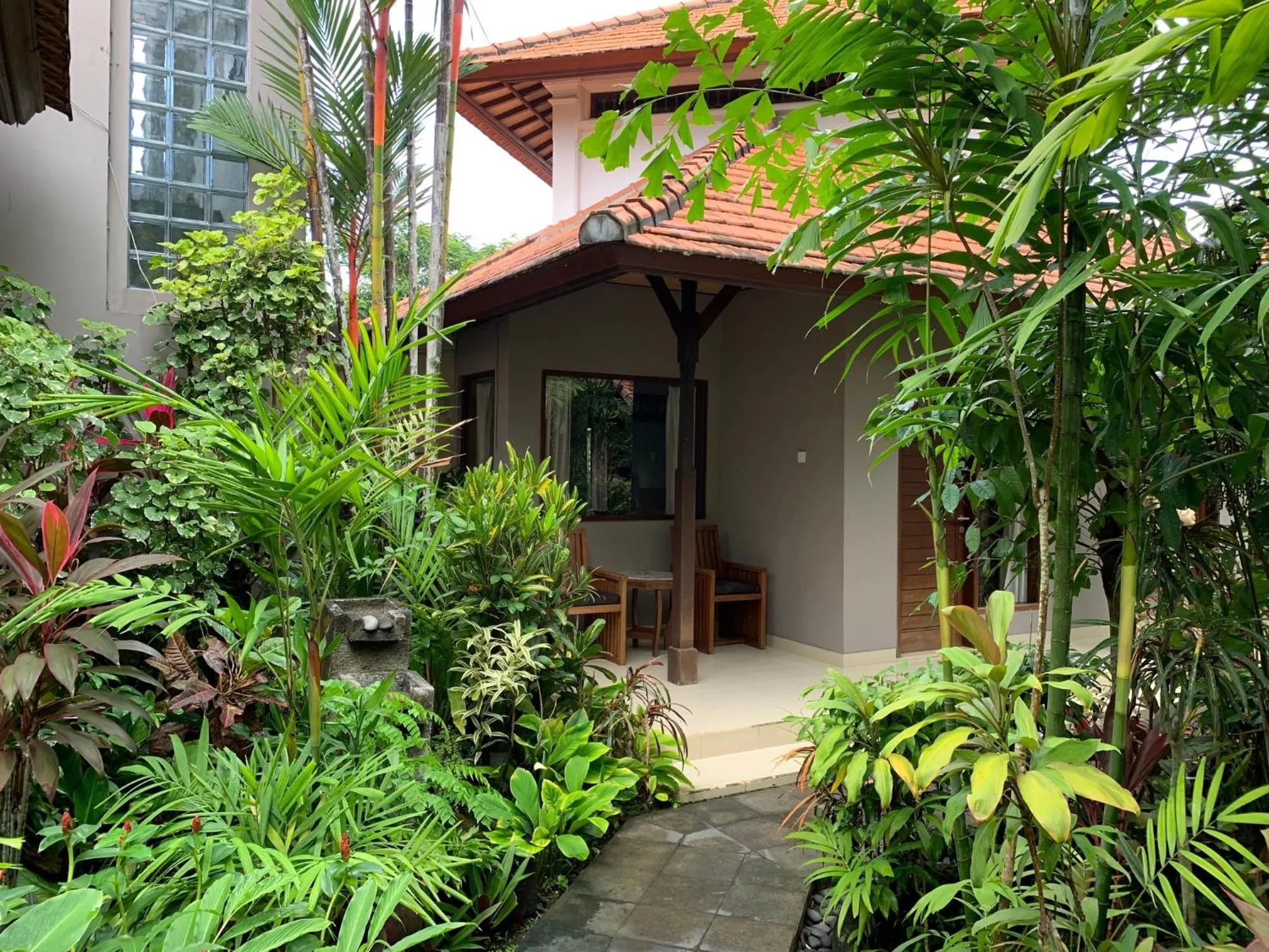Garden in Taman Harum Cottages
