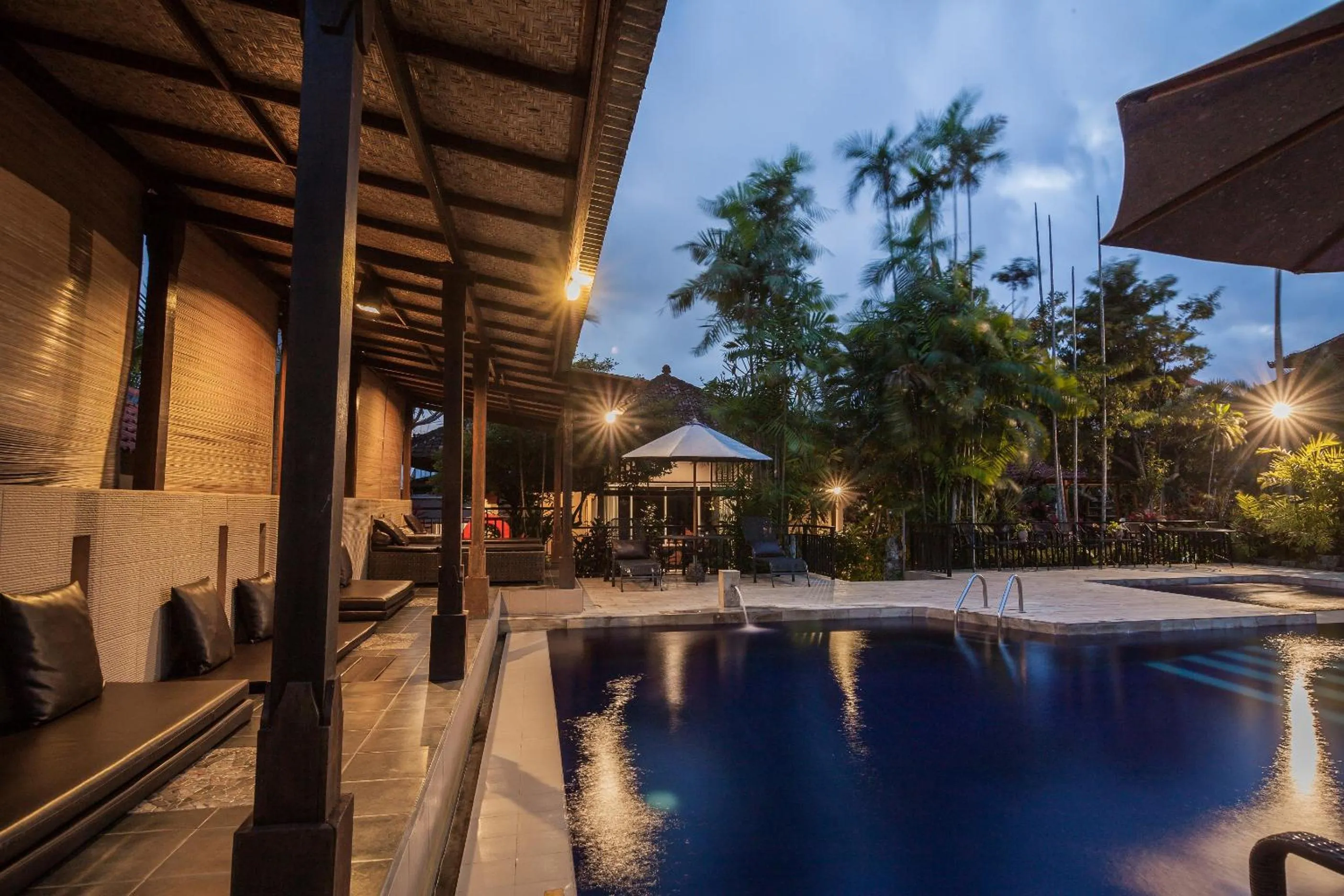 Swimming pool in Taman Harum Cottages