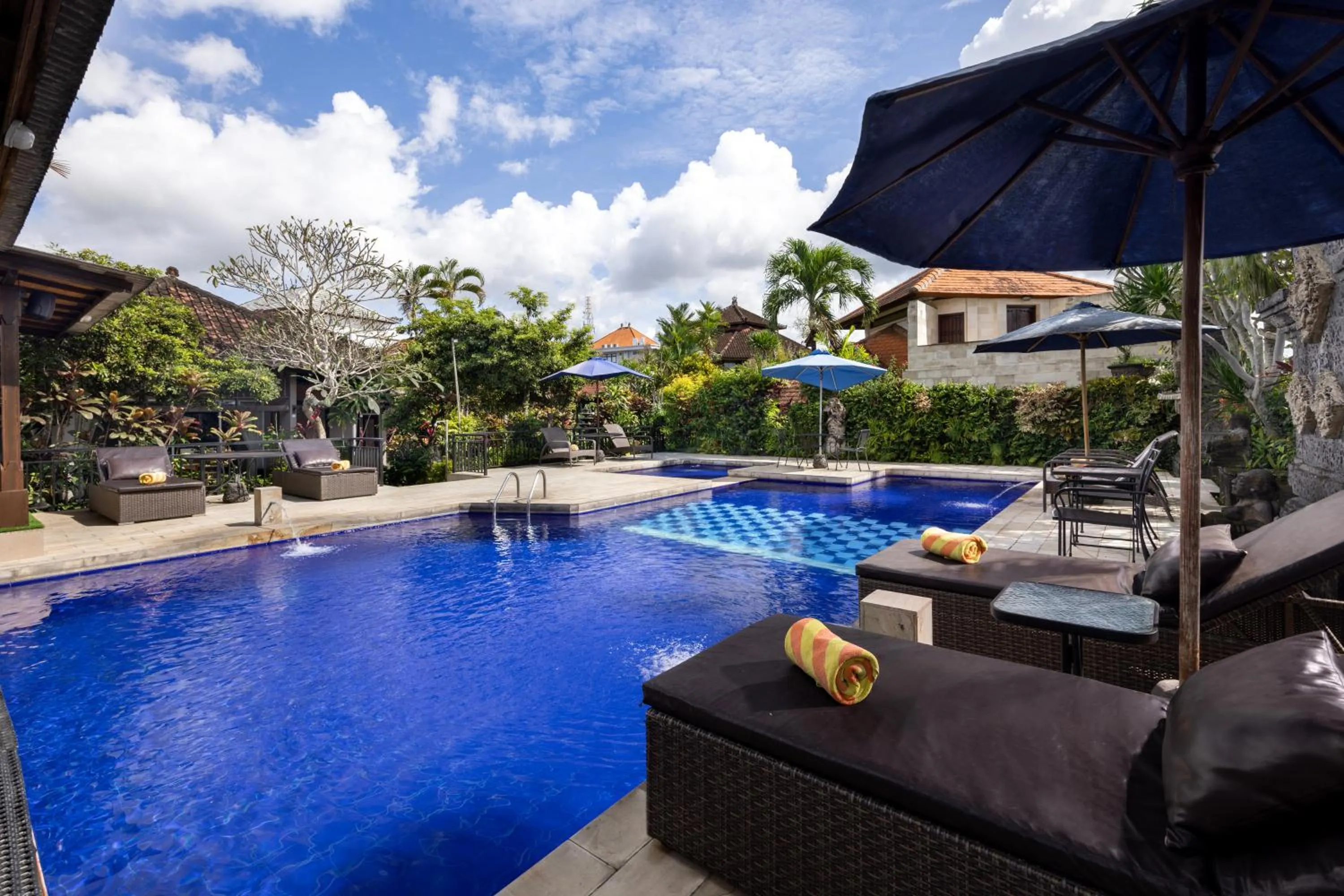 Swimming pool in Taman Harum Cottages