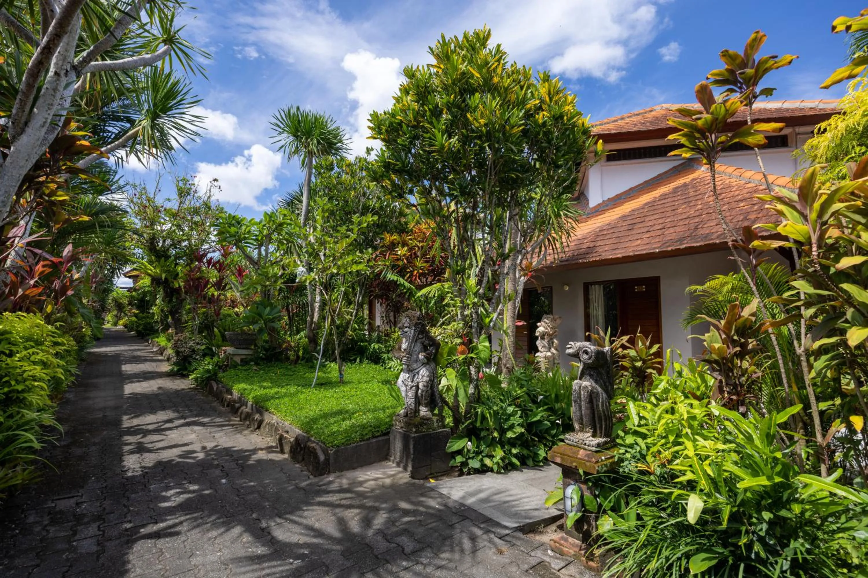 Garden in Taman Harum Cottages