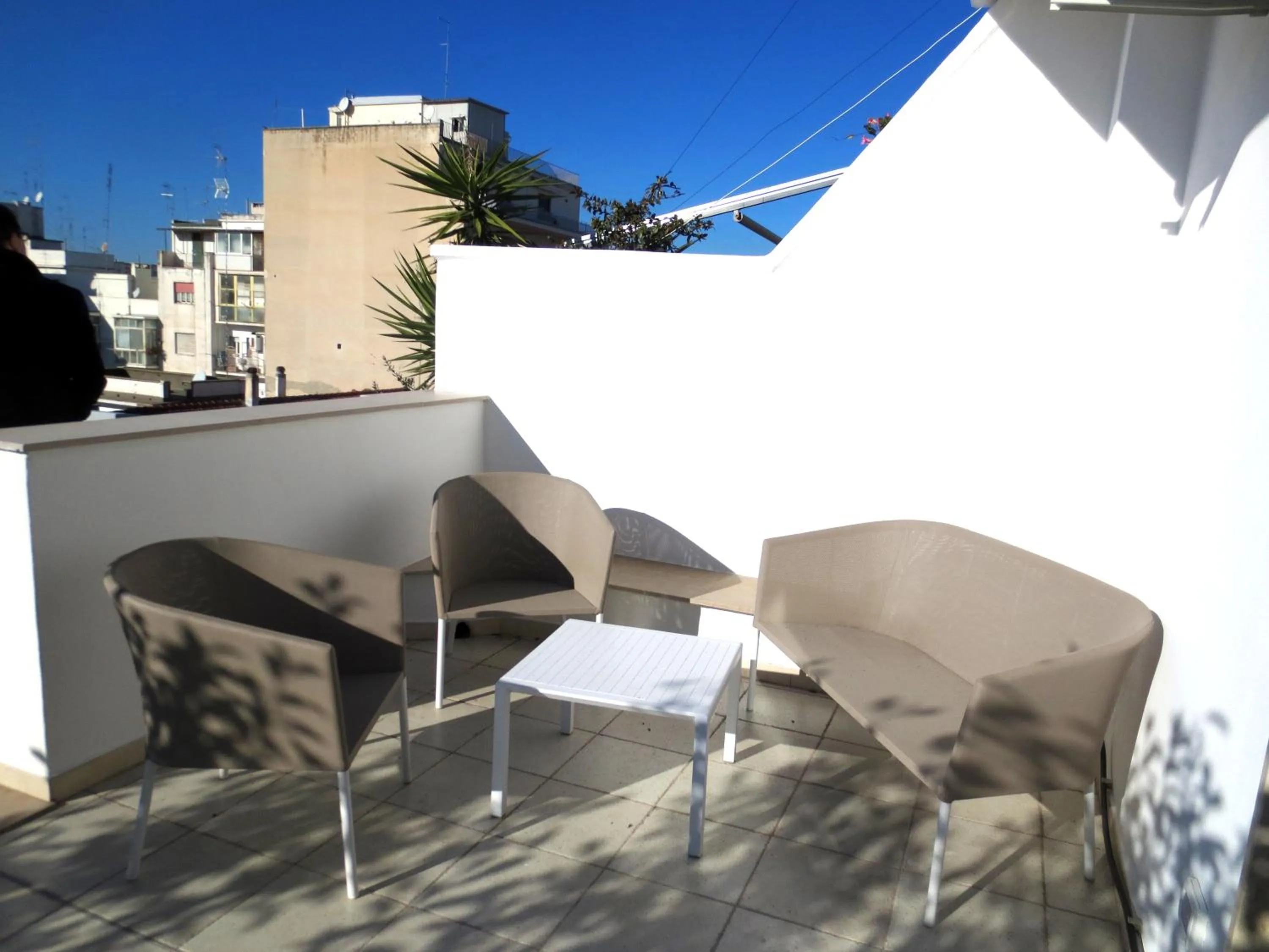 Balcony/Terrace in Gatto Bianco Le Terrazze