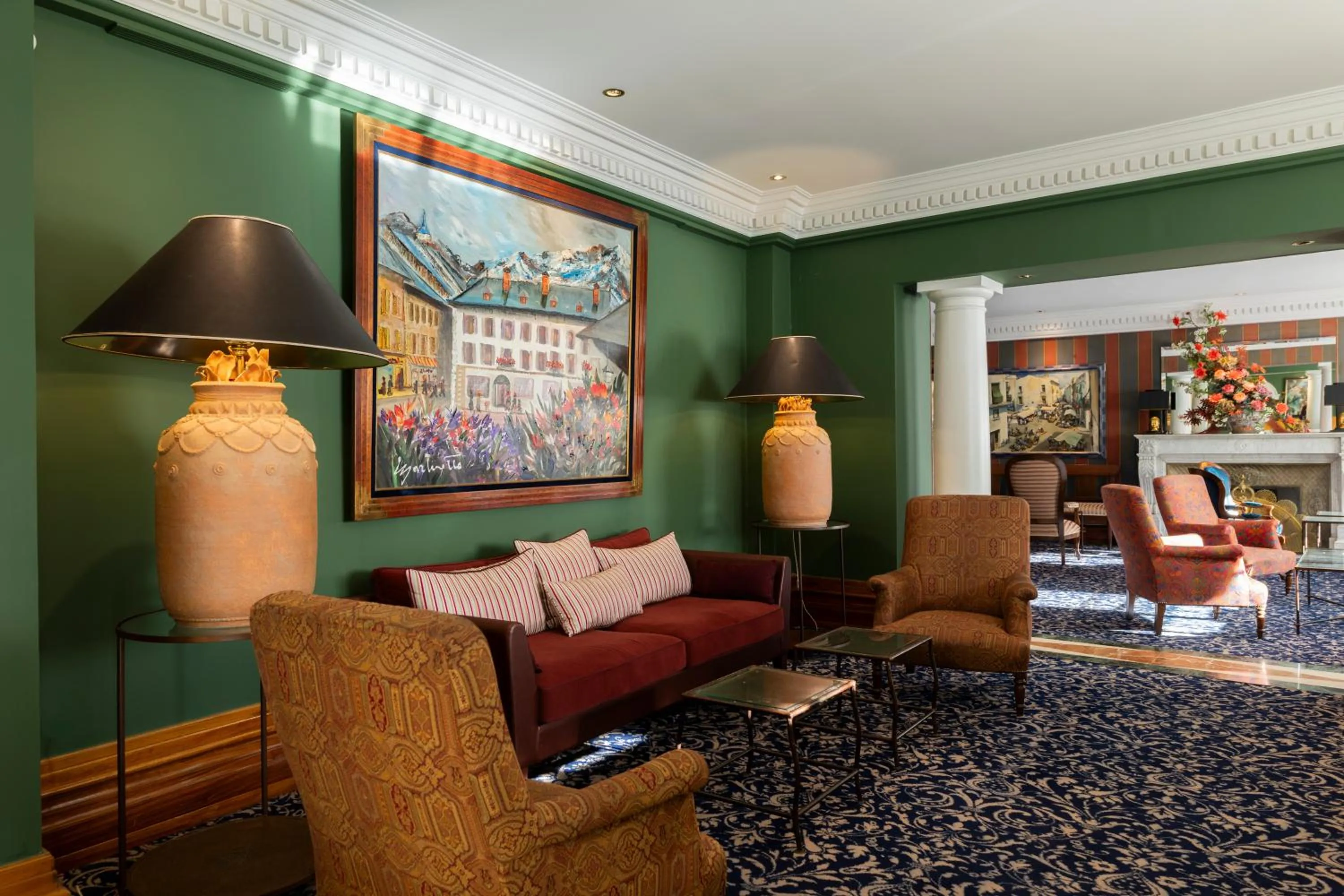 Lounge or bar in Hôtel Restaurant Million