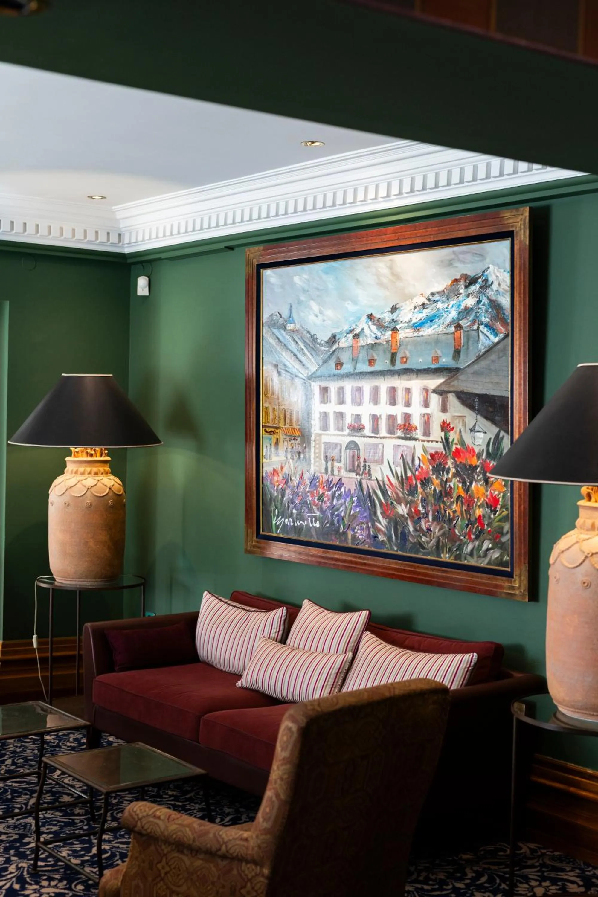 Living room in Hôtel Restaurant Million