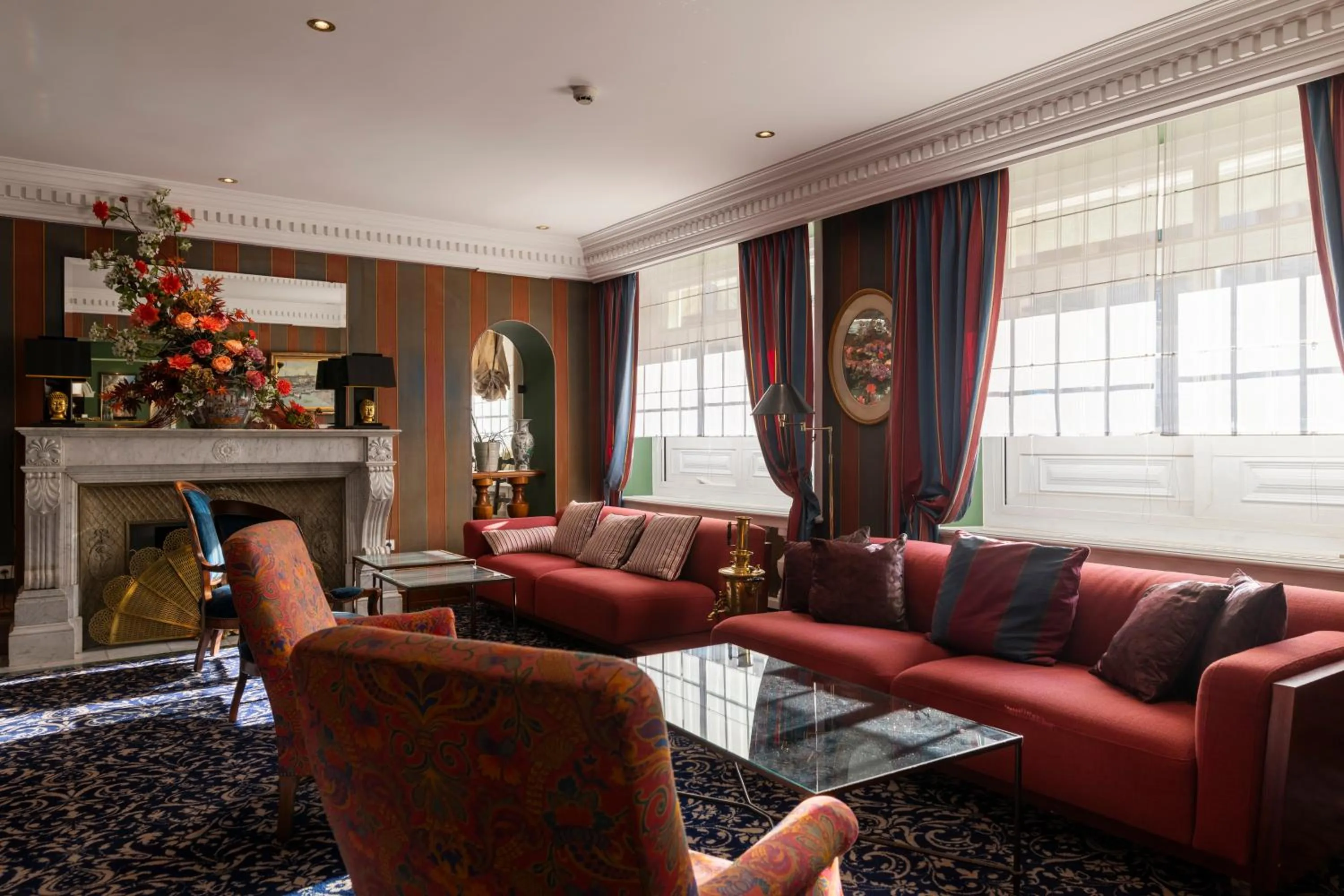 Living room in Hôtel Restaurant Million