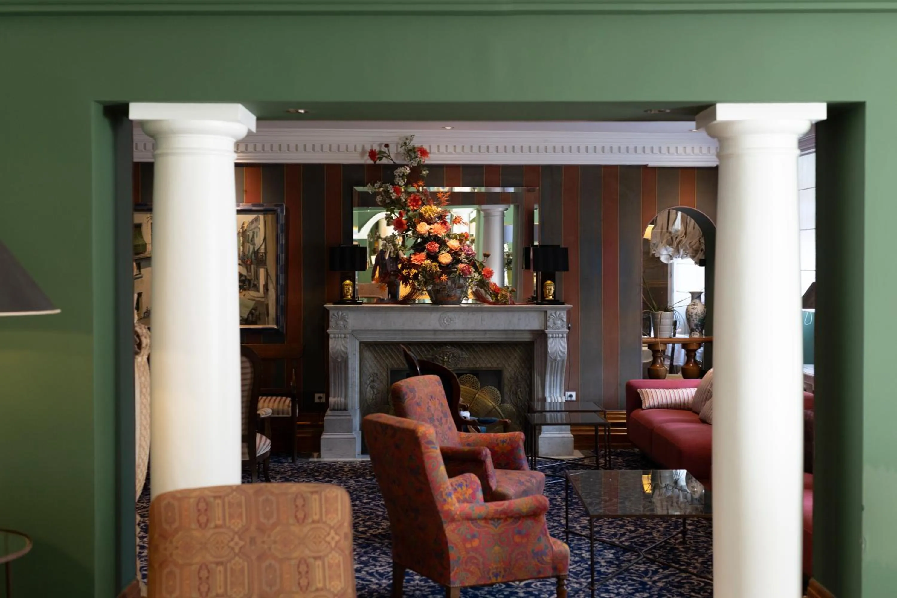 Living room in Hôtel Restaurant Million