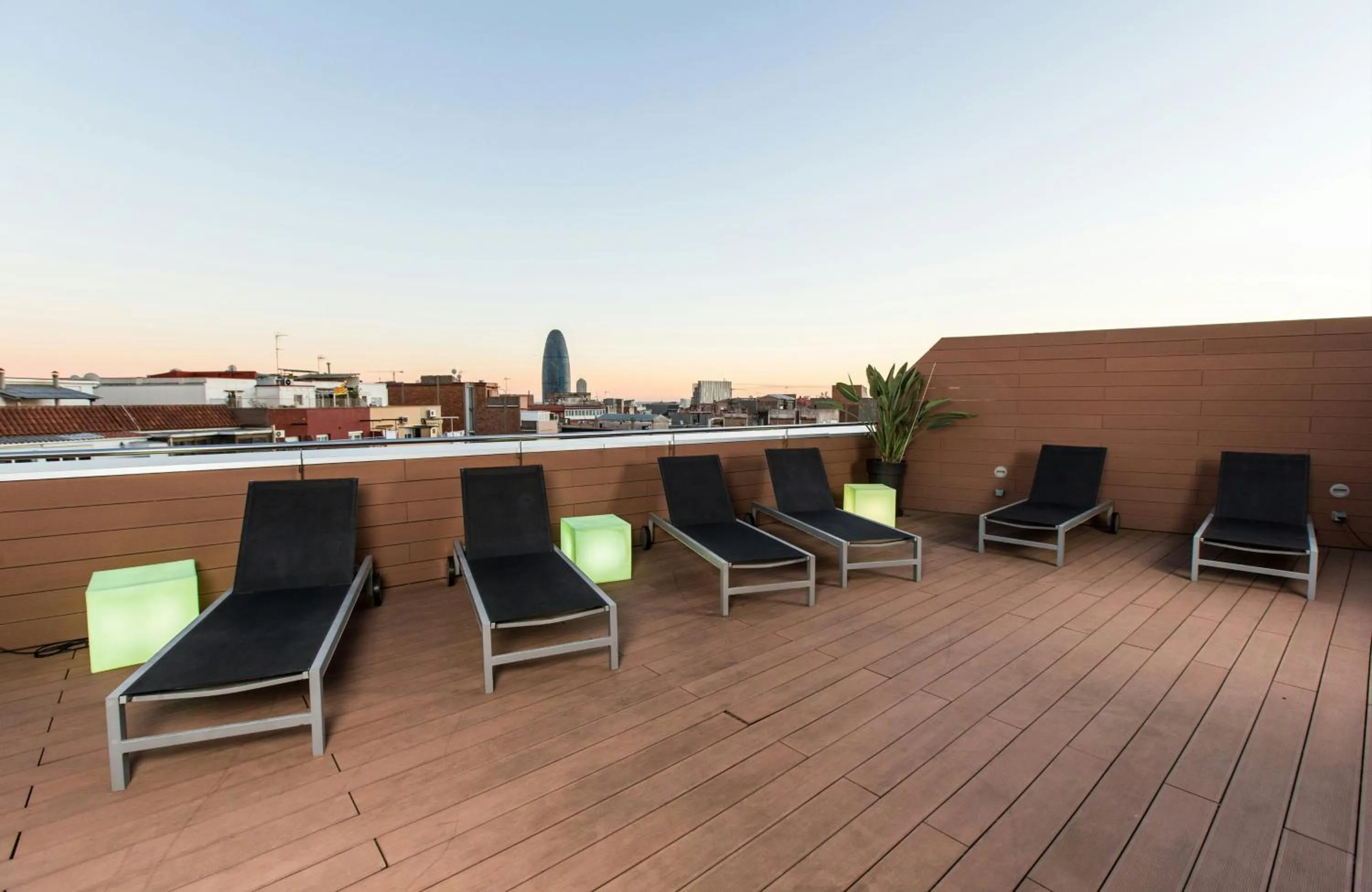 Balcony/Terrace in Leonardo Boutique Hotel Barcelona Sagrada Familia
