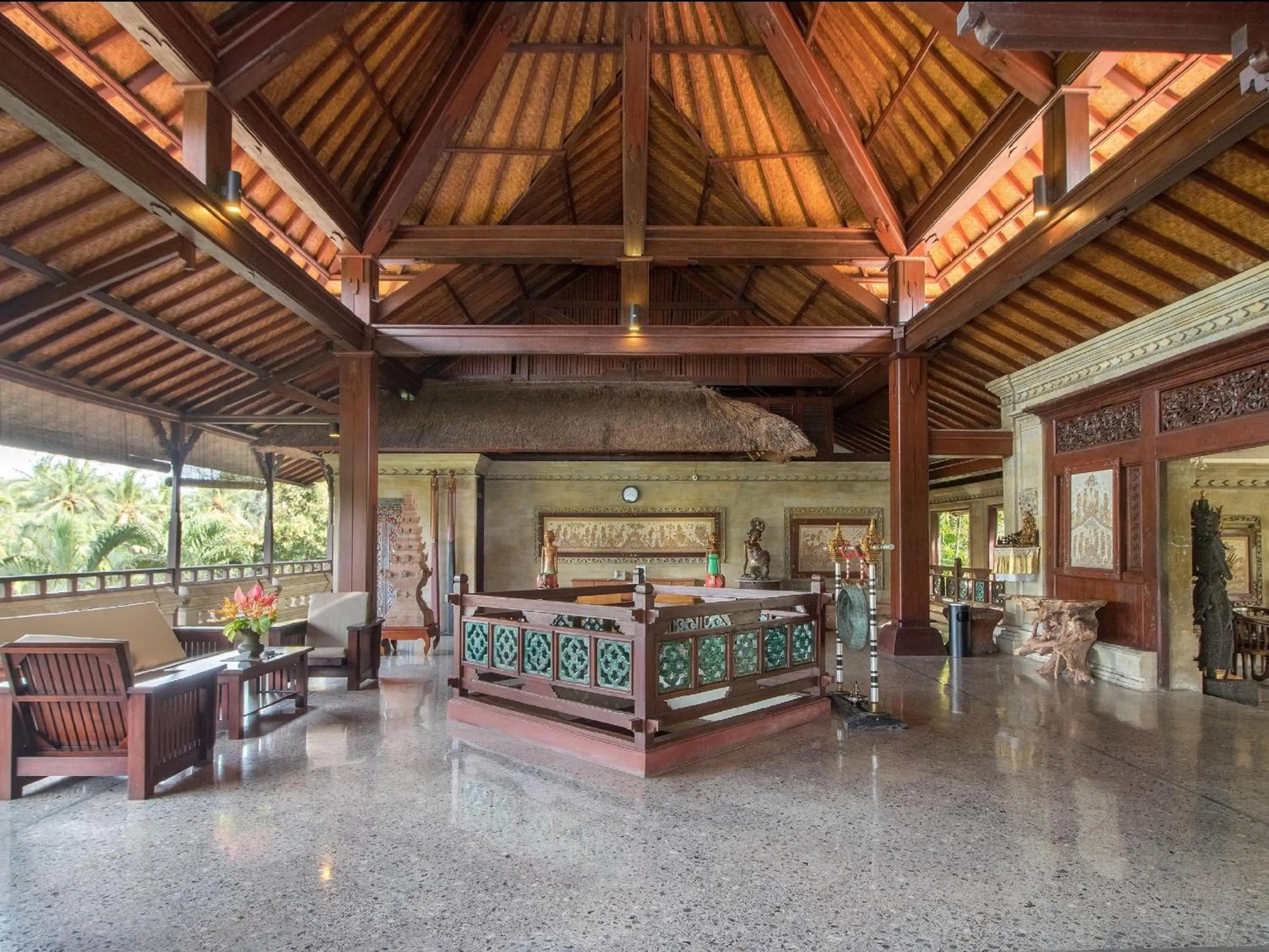 Lobby or reception in Bali Spirit Hotel and Spa, Ubud