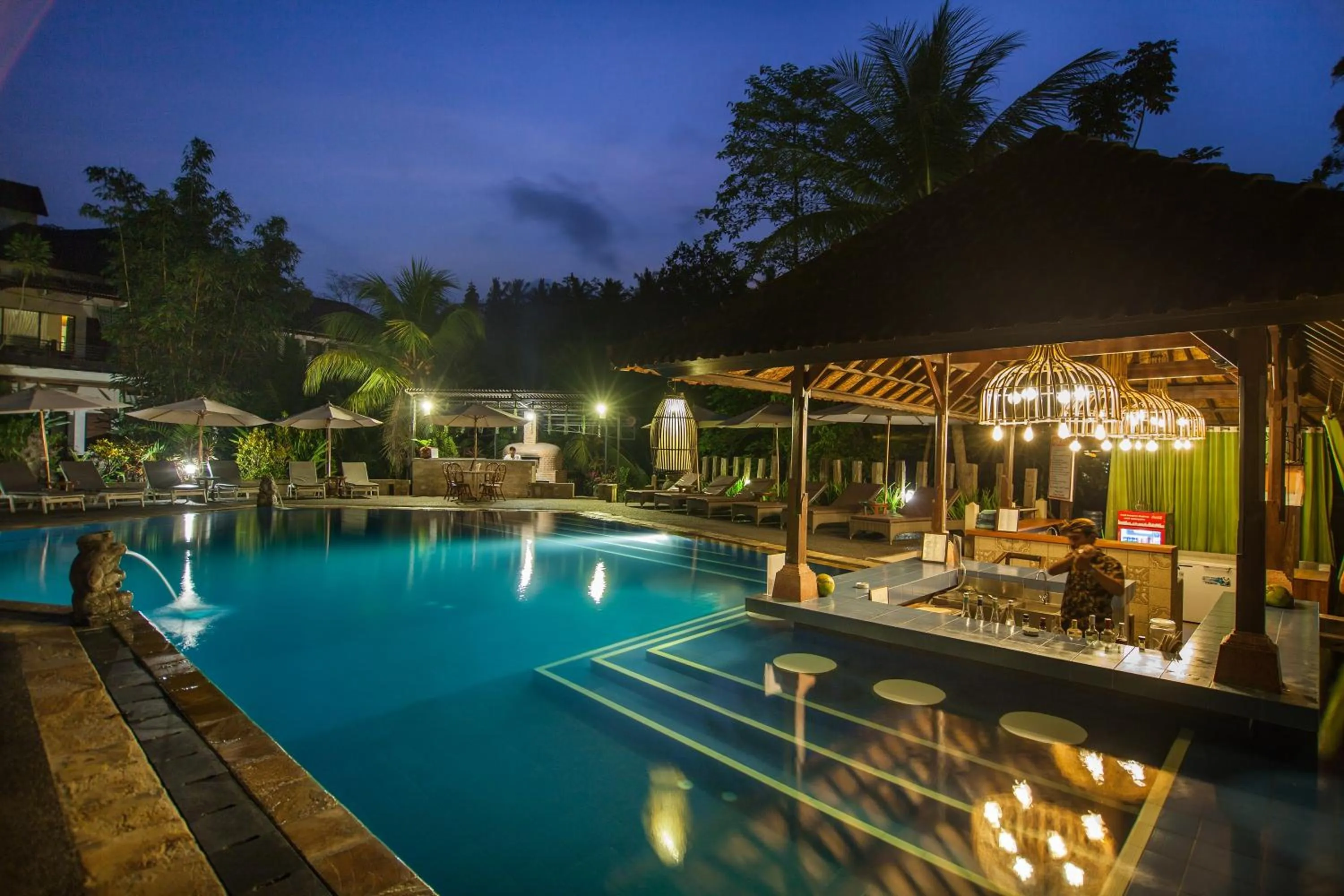 Night in Bali Spirit Hotel and Spa, Ubud