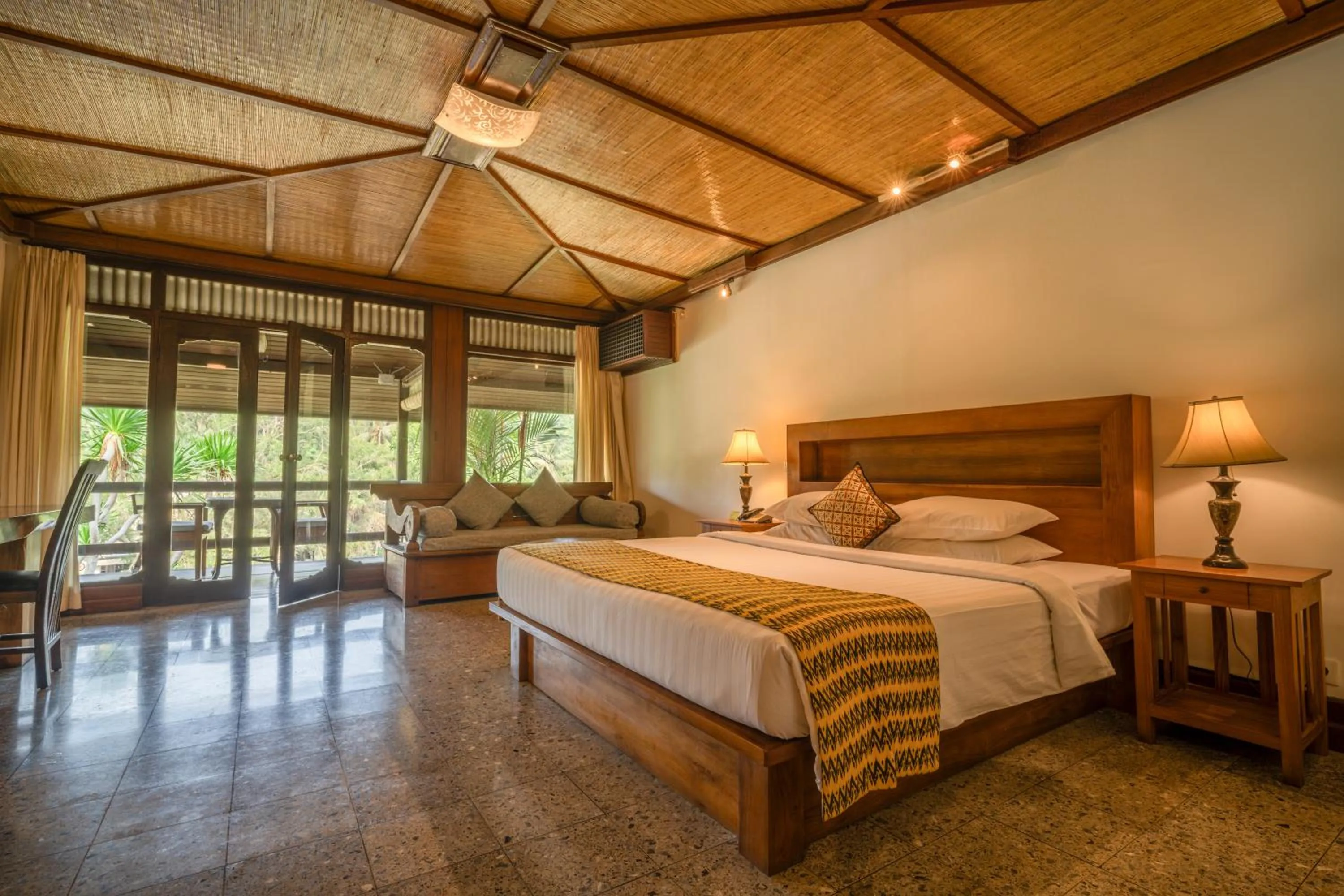Property building, Bed in Bali Spirit Hotel and Spa, Ubud