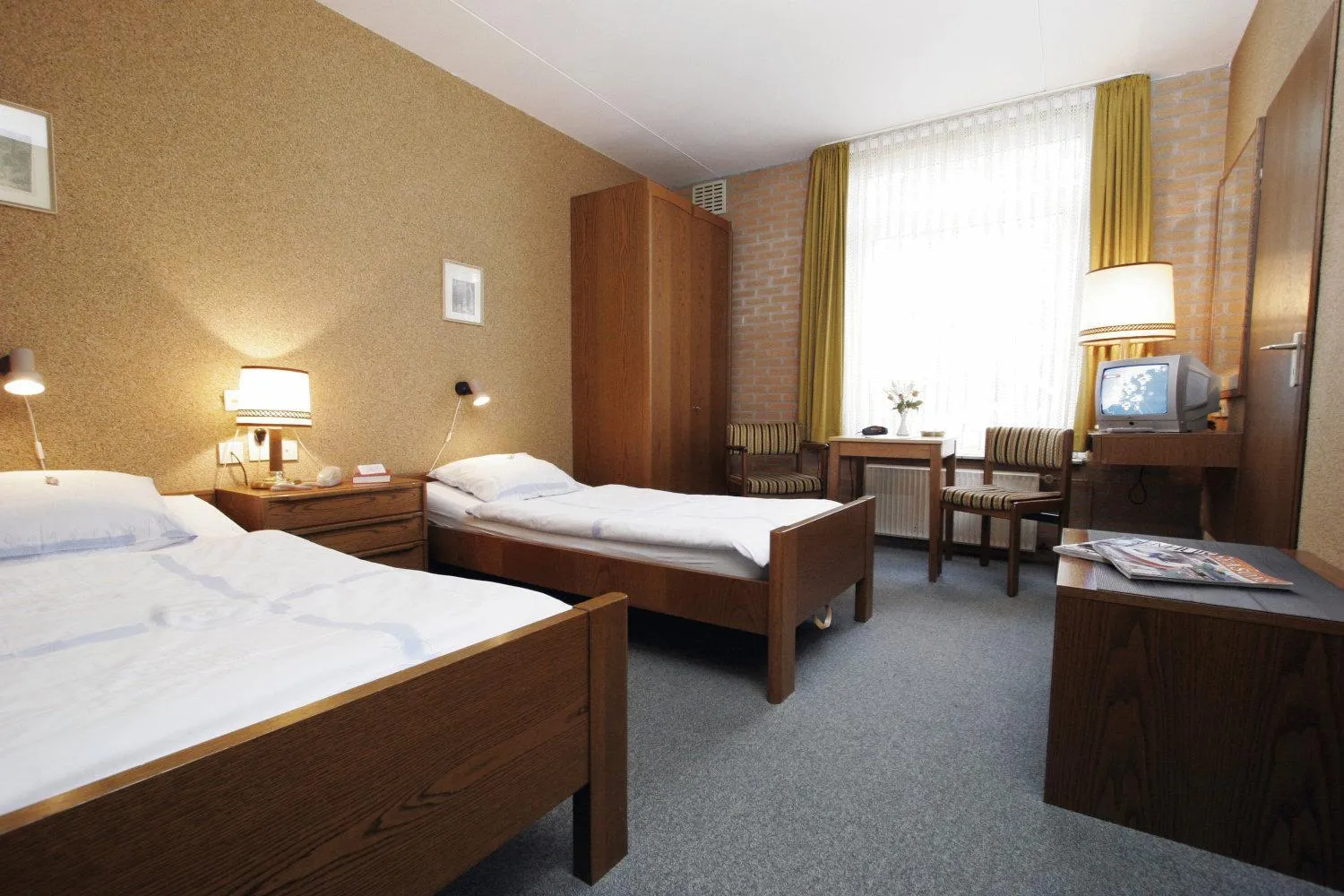 Bed in Hotel de Lindeboom