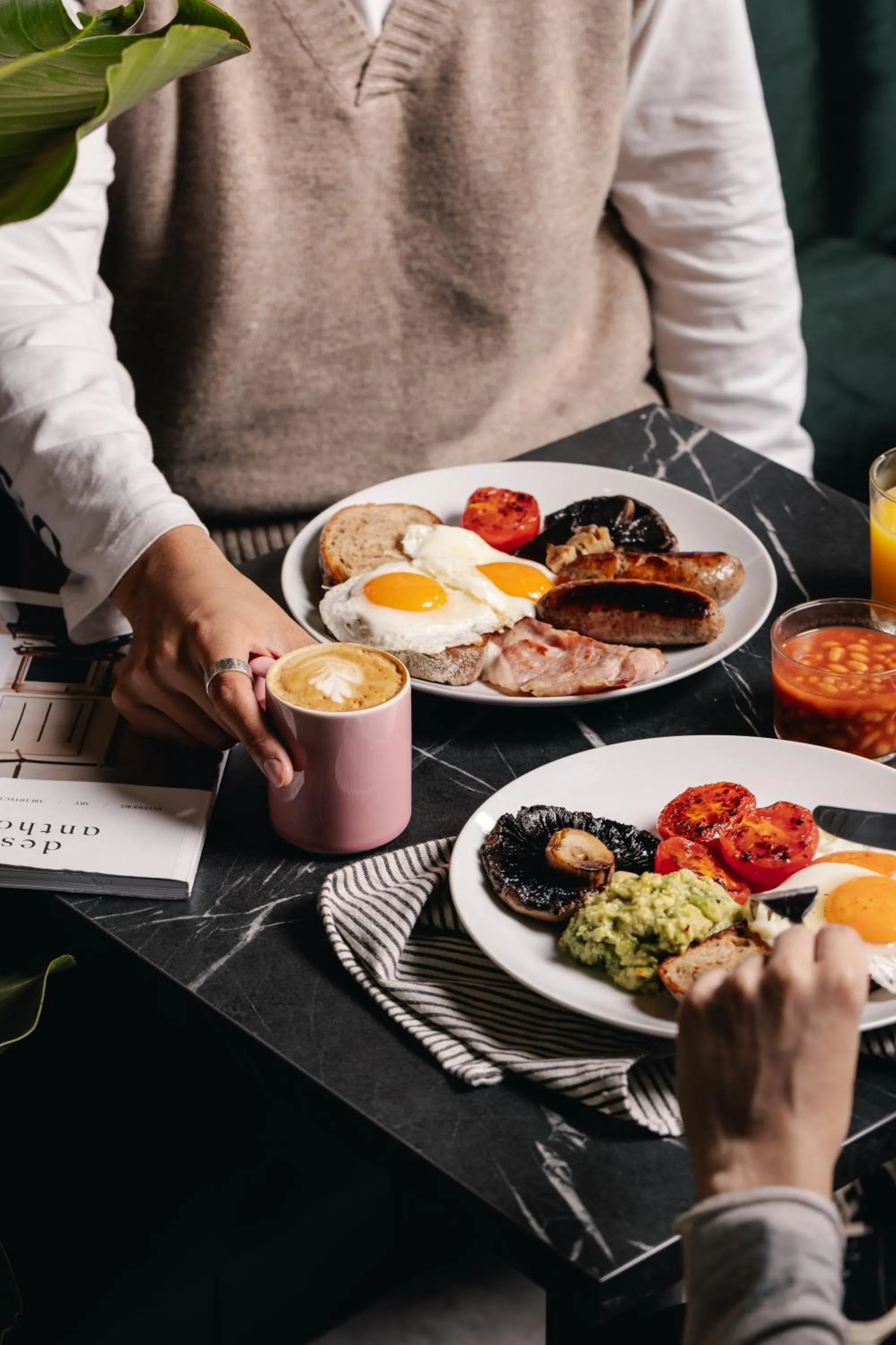 Food and drinks in Native Kings Wardrobe, St Pauls