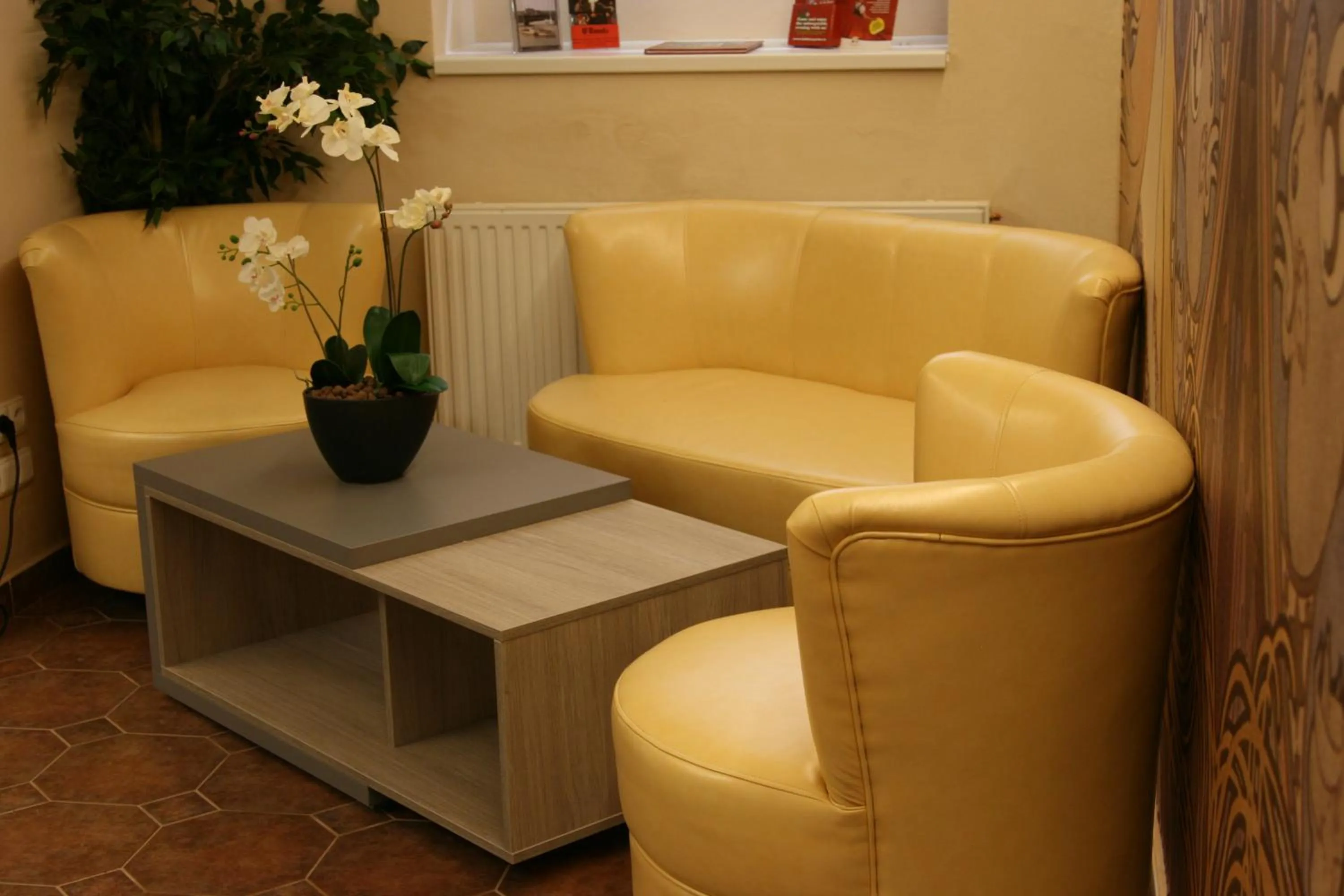 Lobby or reception in Hotel Klara