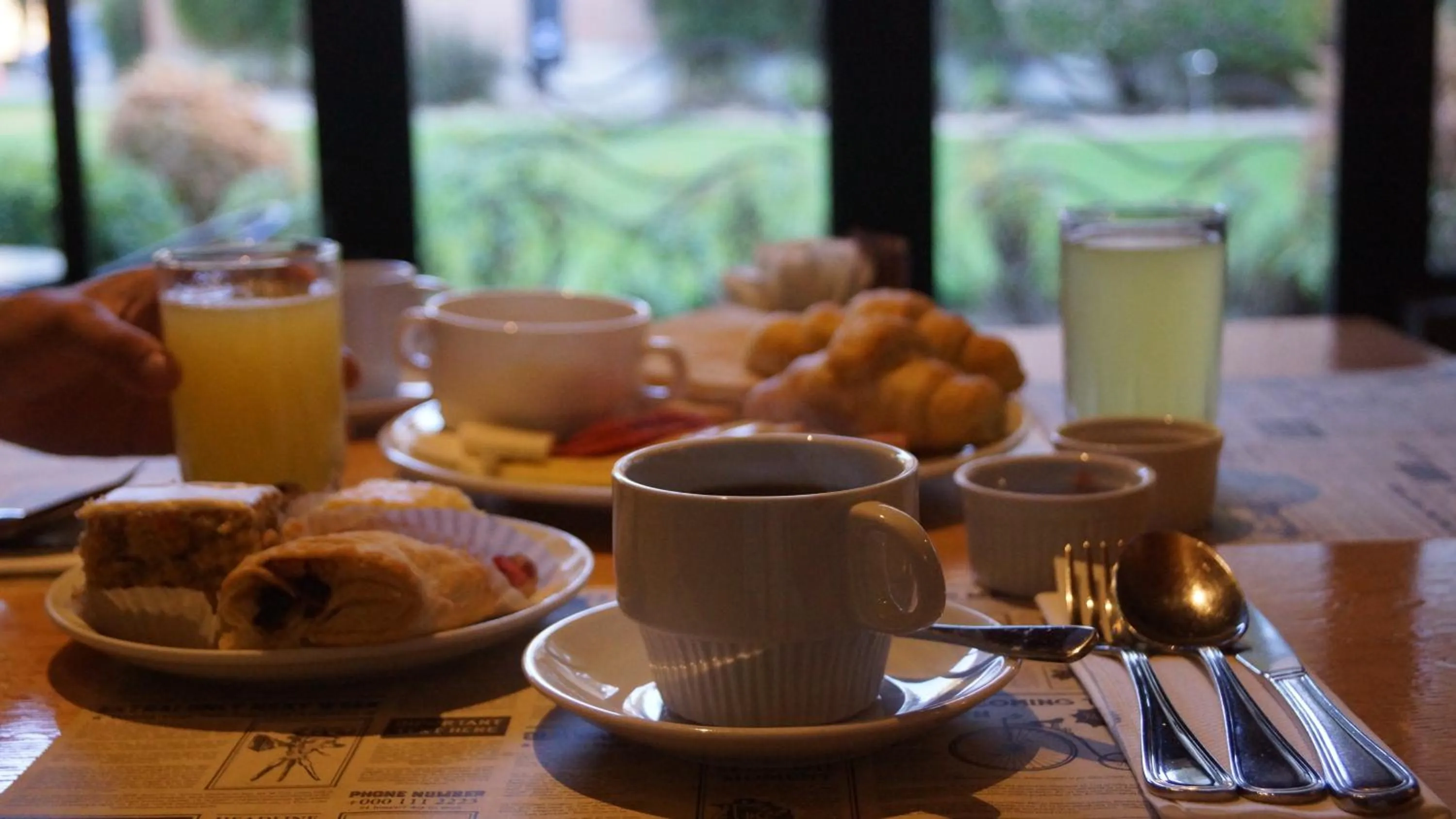 Buffet breakfast in Hotel Bosque de Reñaca