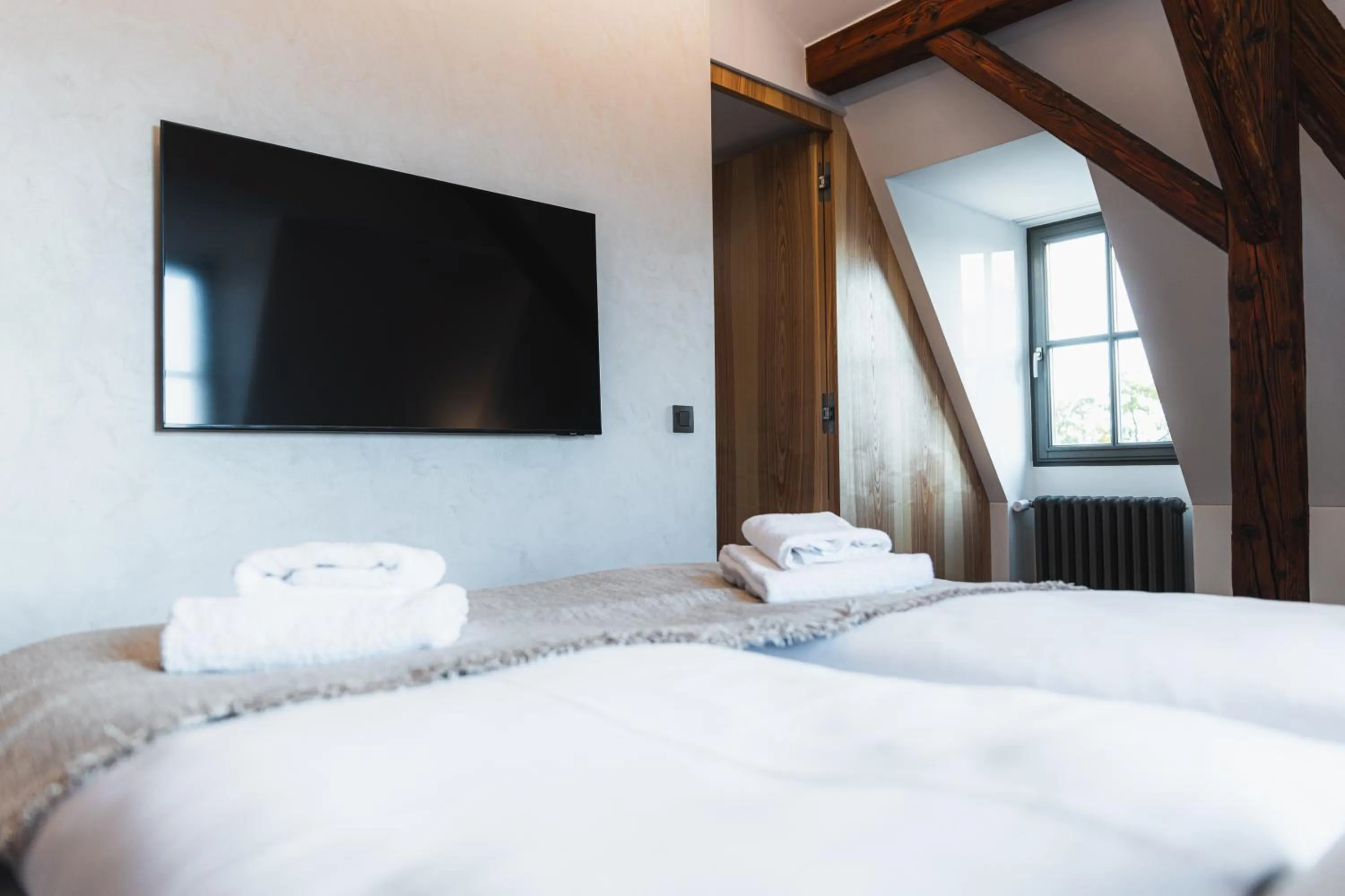 Bed in Hotel ALBRECHT