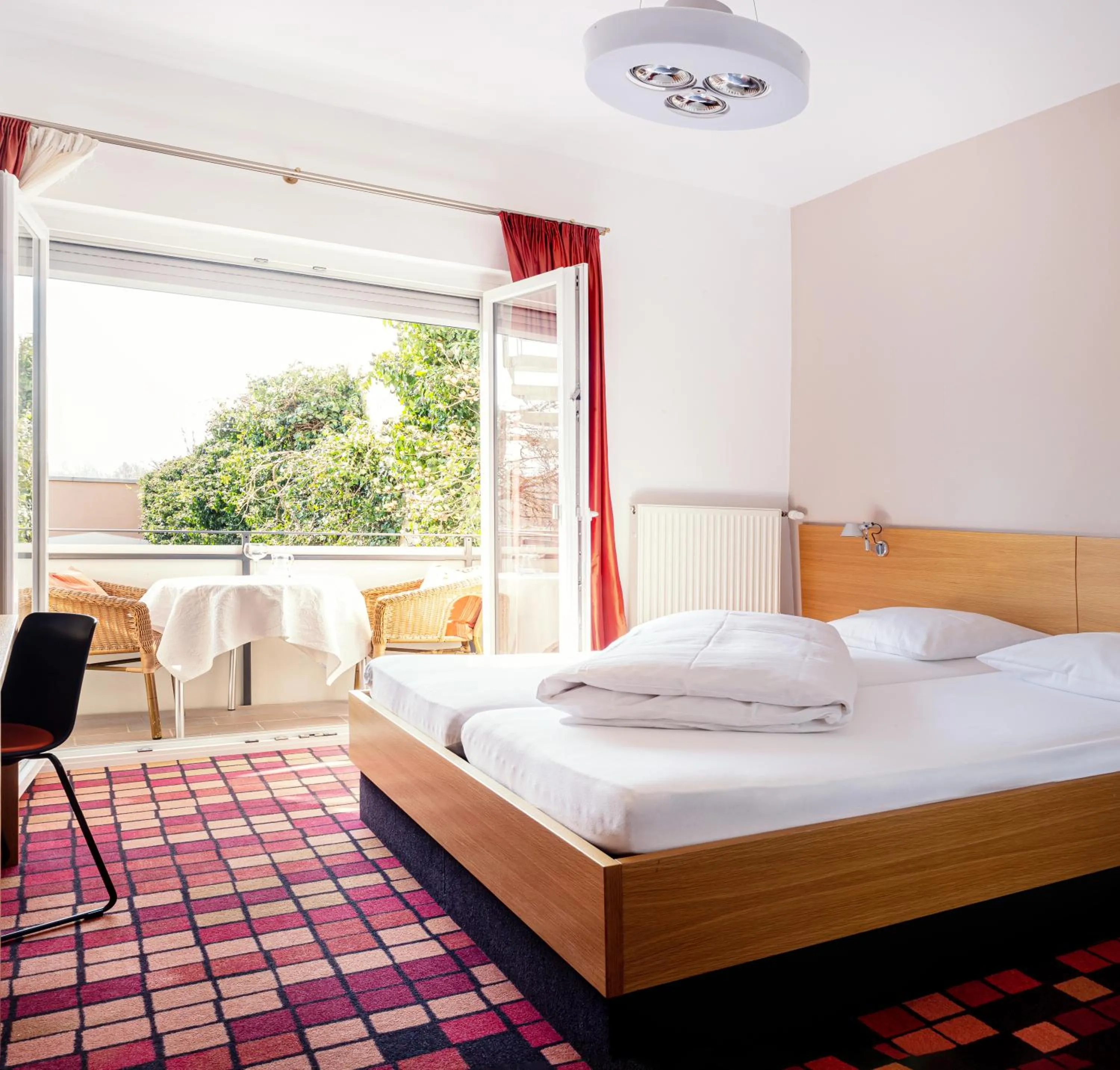 Bed in Altstadthotel Wetzel