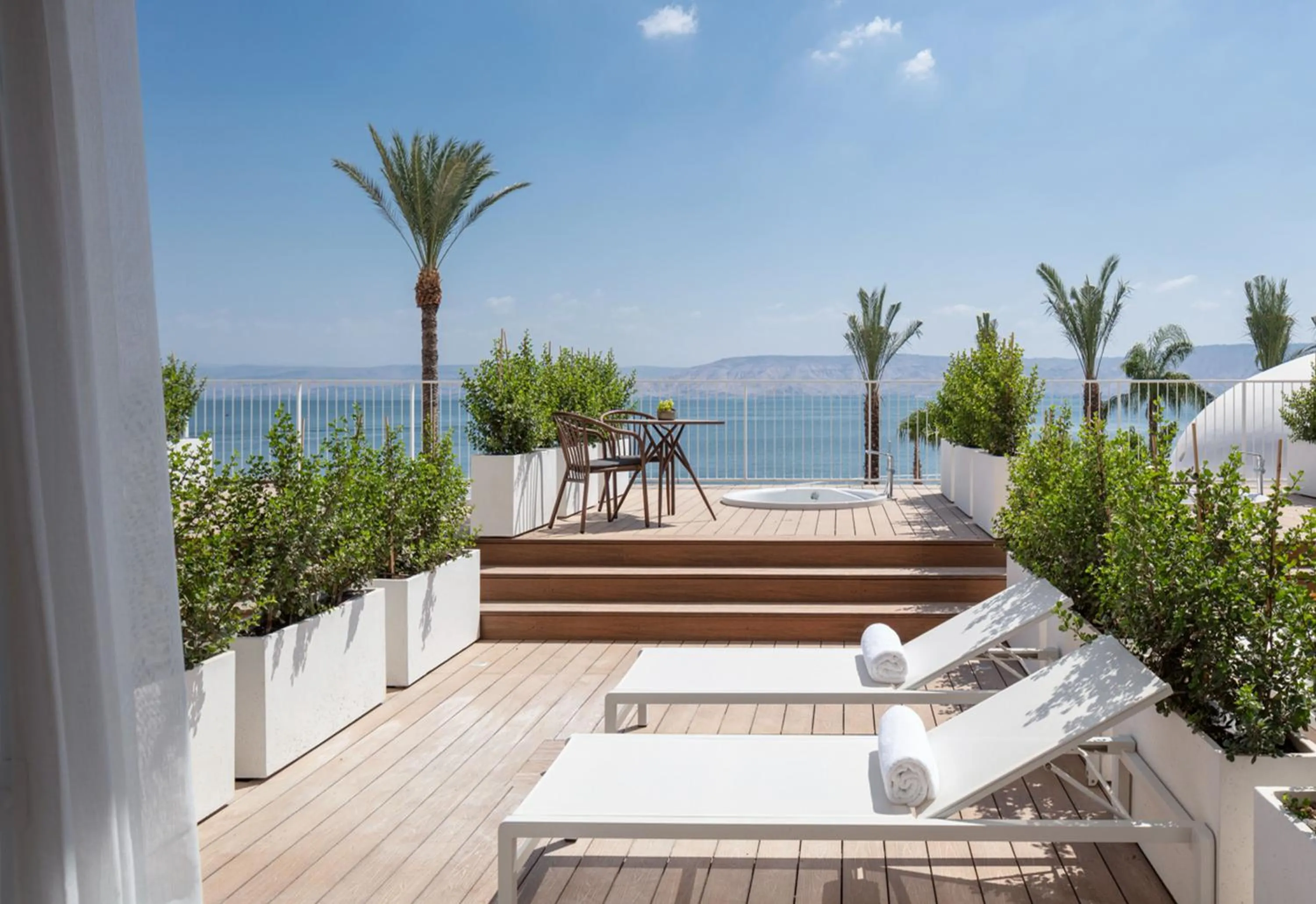 Balcony/Terrace in Galei Kinneret Hotel