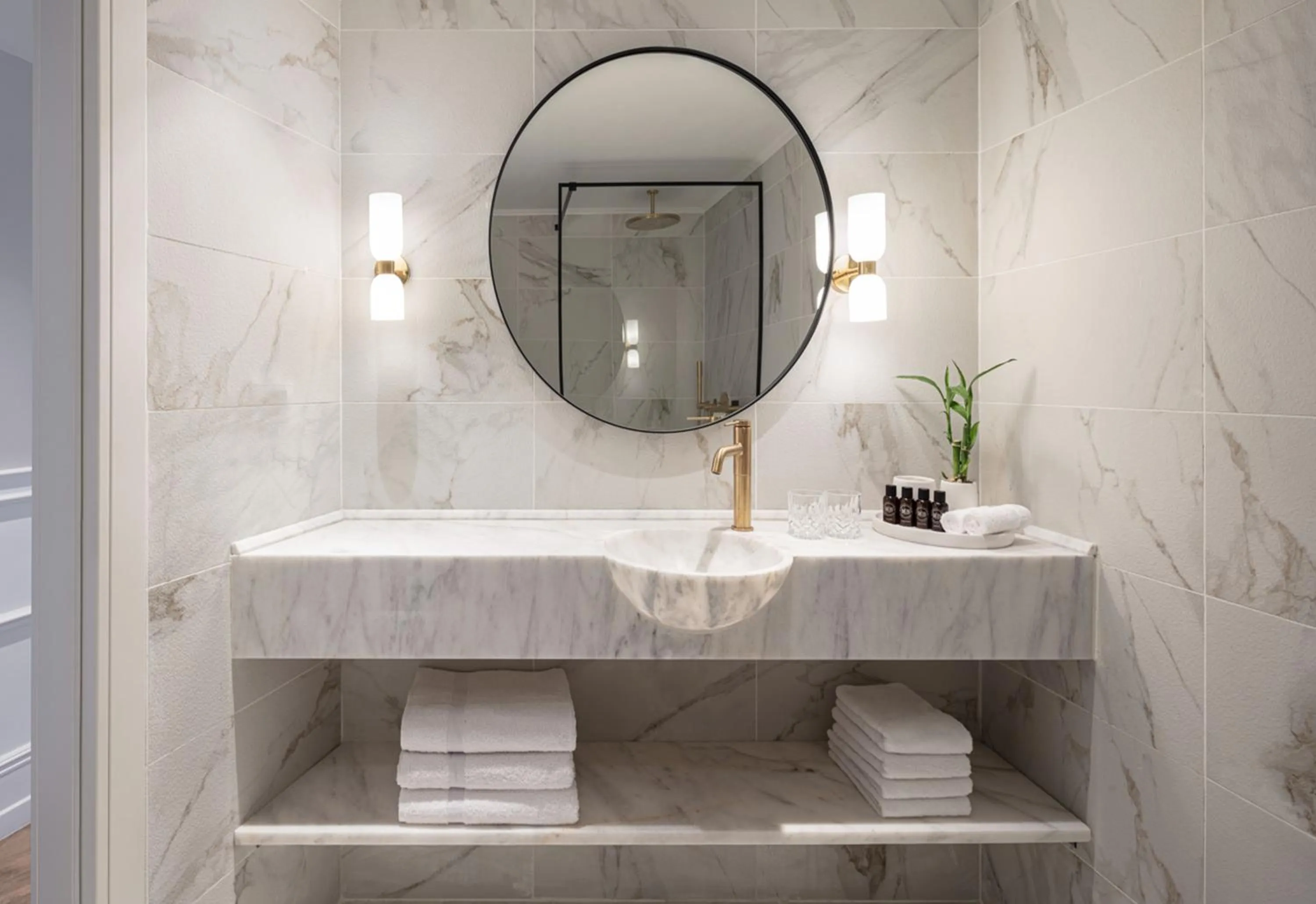 Bathroom in Galei Kinneret Hotel