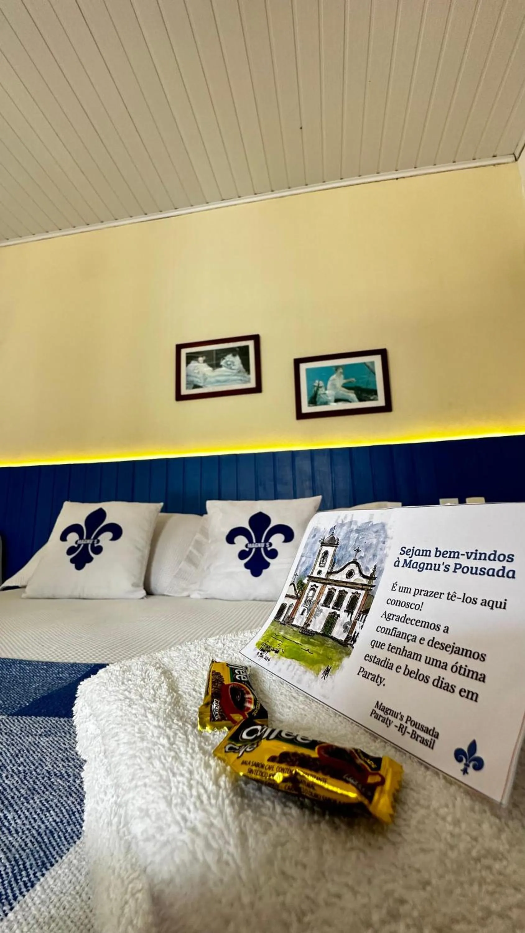 Bedroom, Bed in Magnu´s Pousada