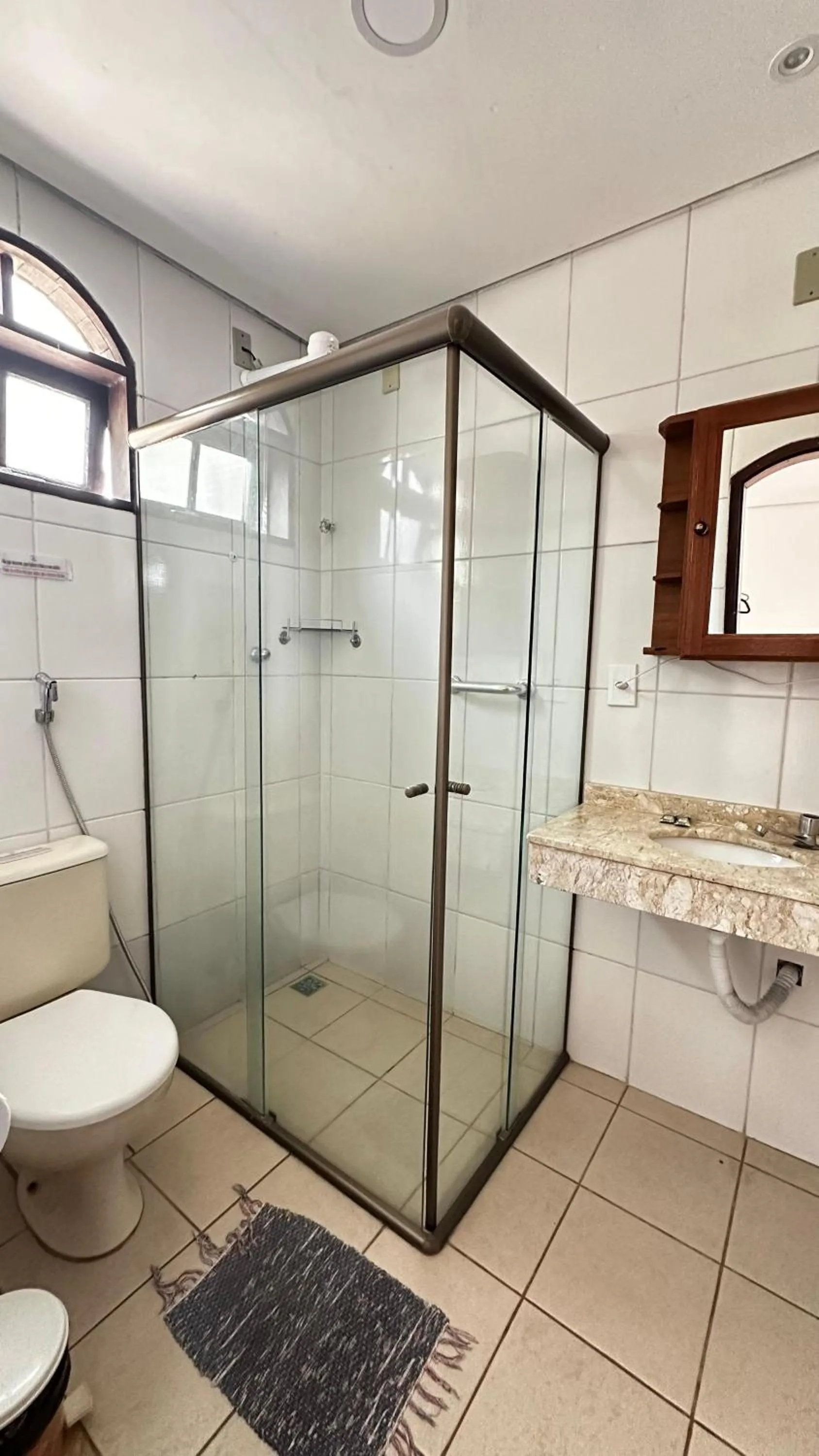 Toilet in Magnu´s Pousada