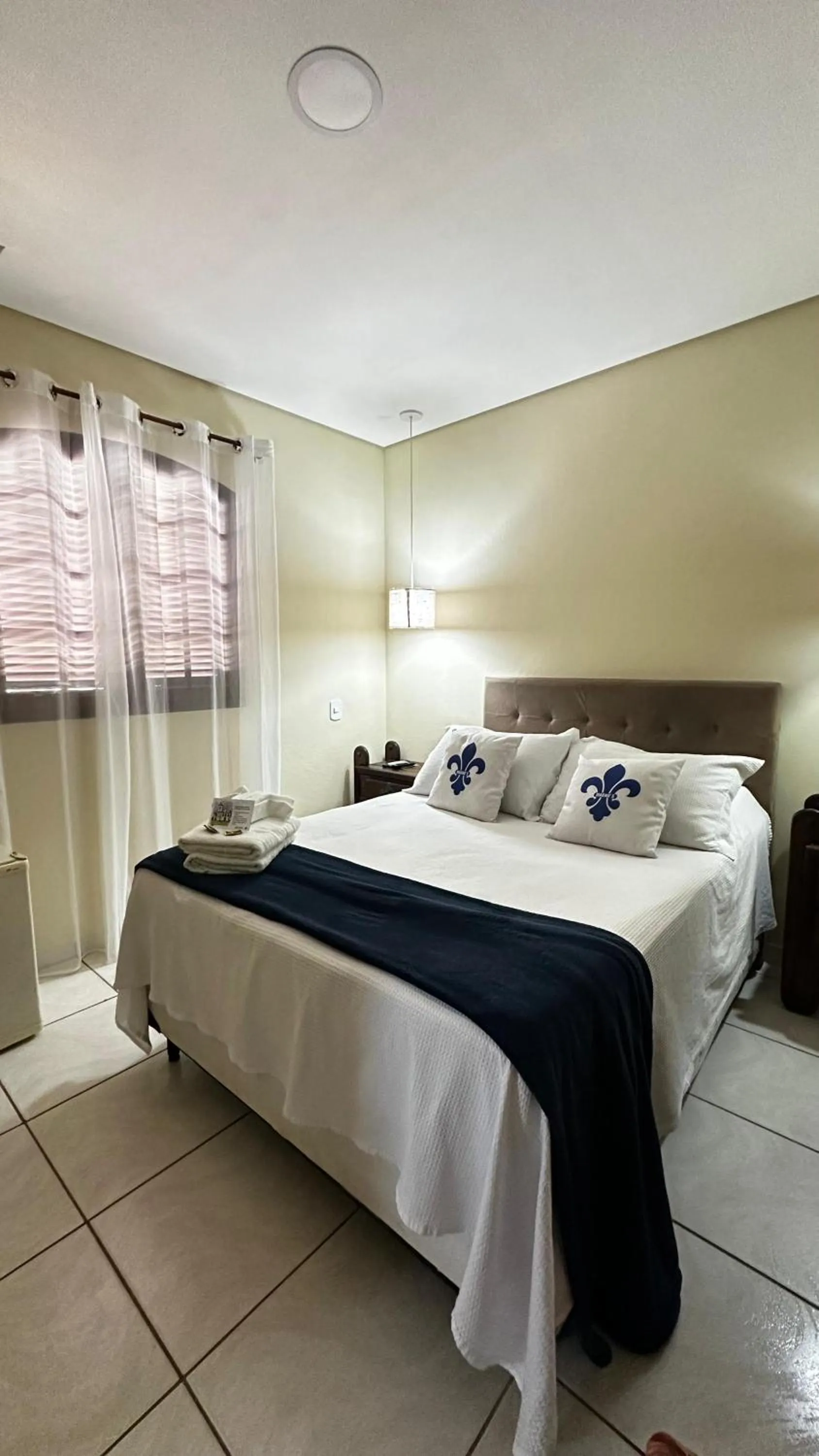 Bed in Magnu´s Pousada