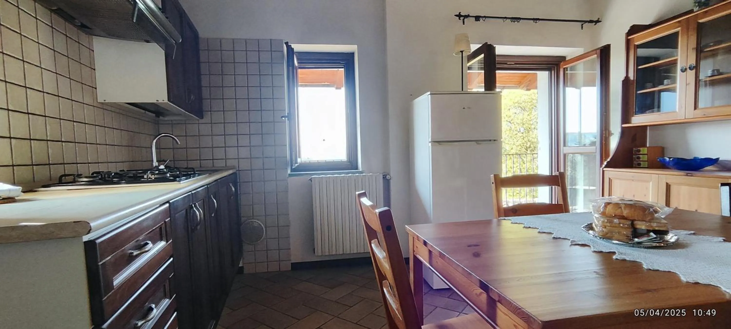 Kitchen or kitchenette in Cà Borgo Vecchio