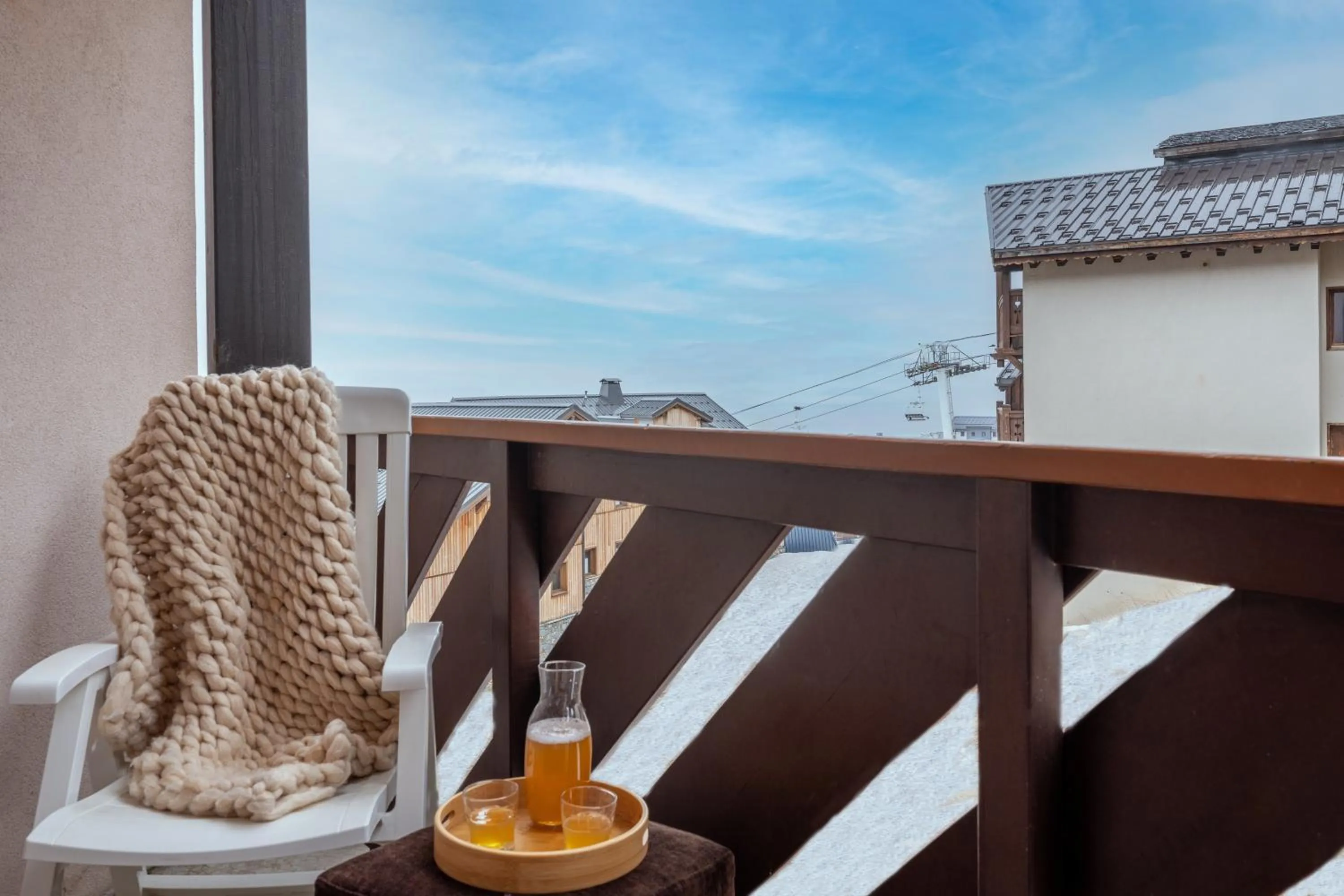 Patio in Résidence Pierre & Vacances Le Tikal