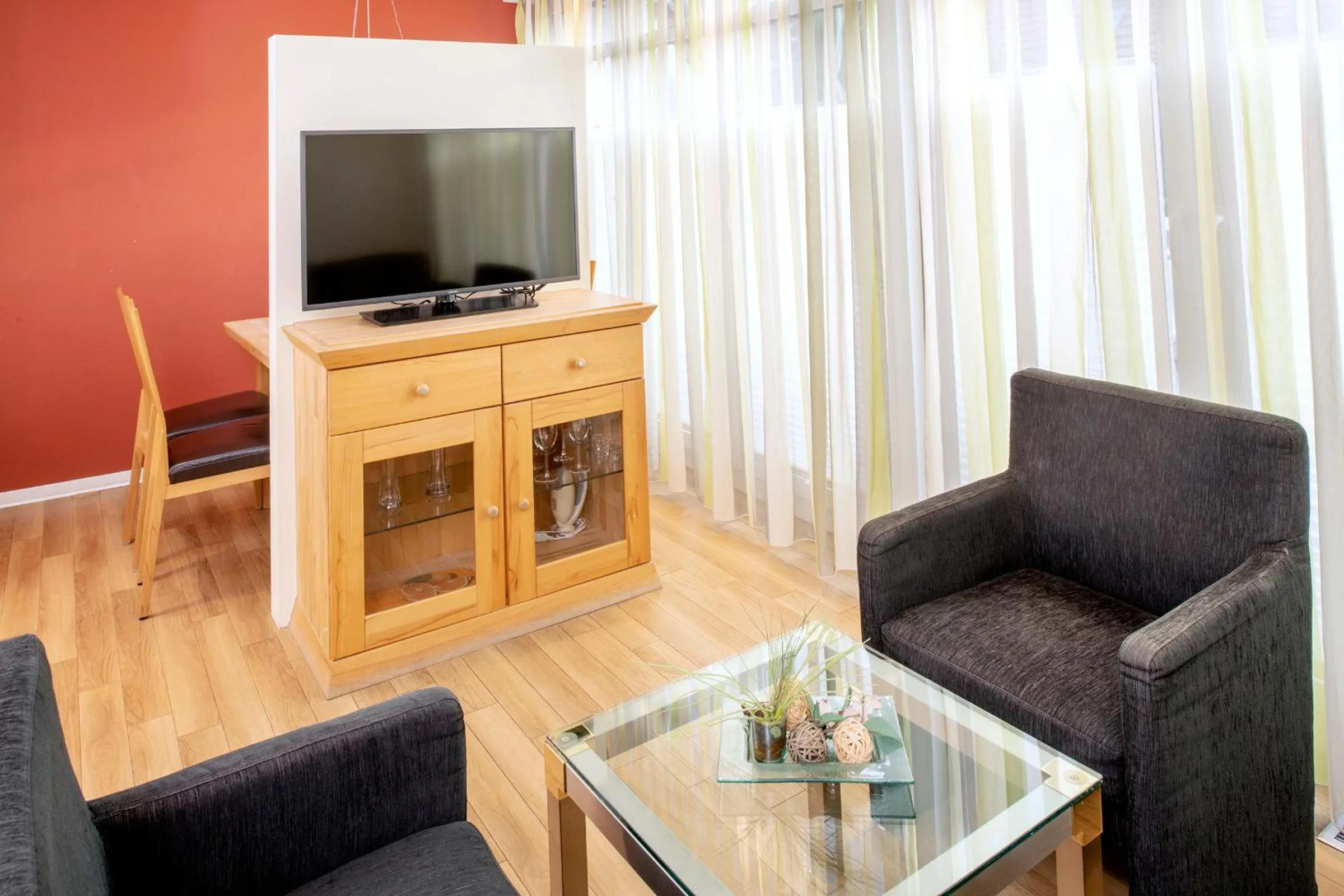 Living room in Suitenhotel Idyll Heckenrose