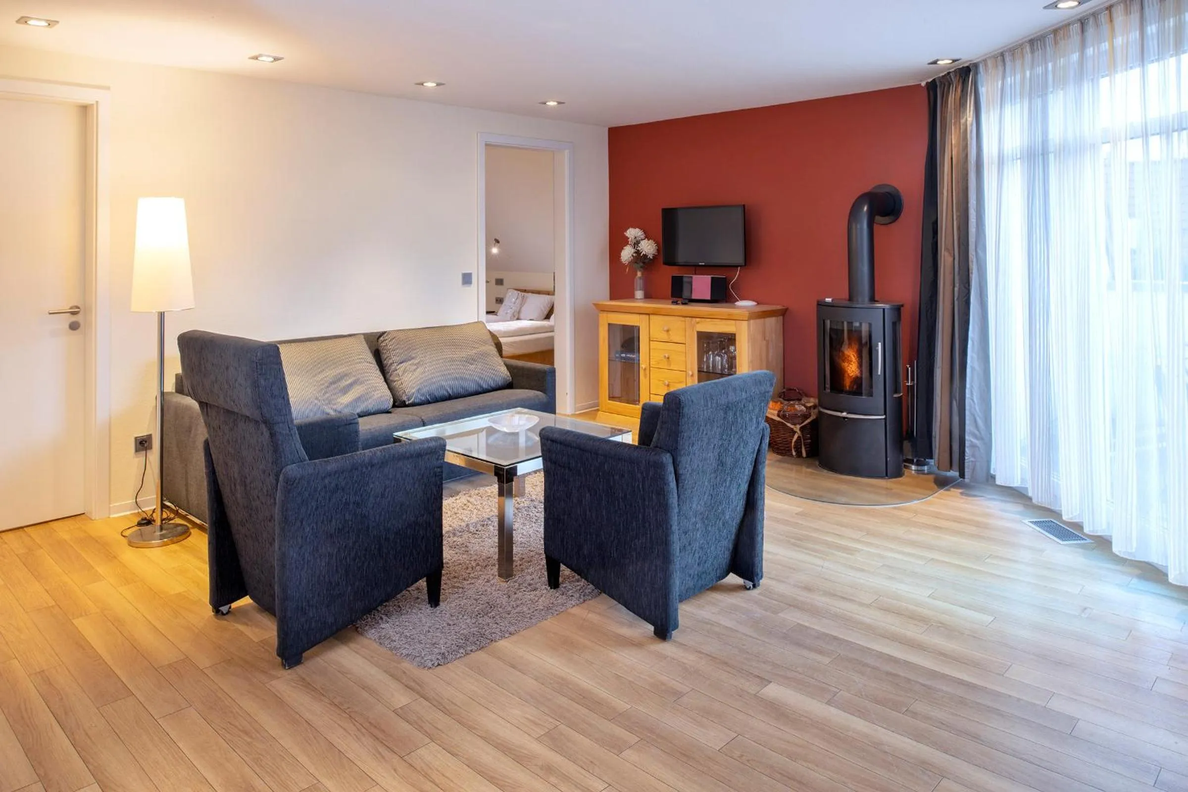 Living room in Suitenhotel Idyll Heckenrose