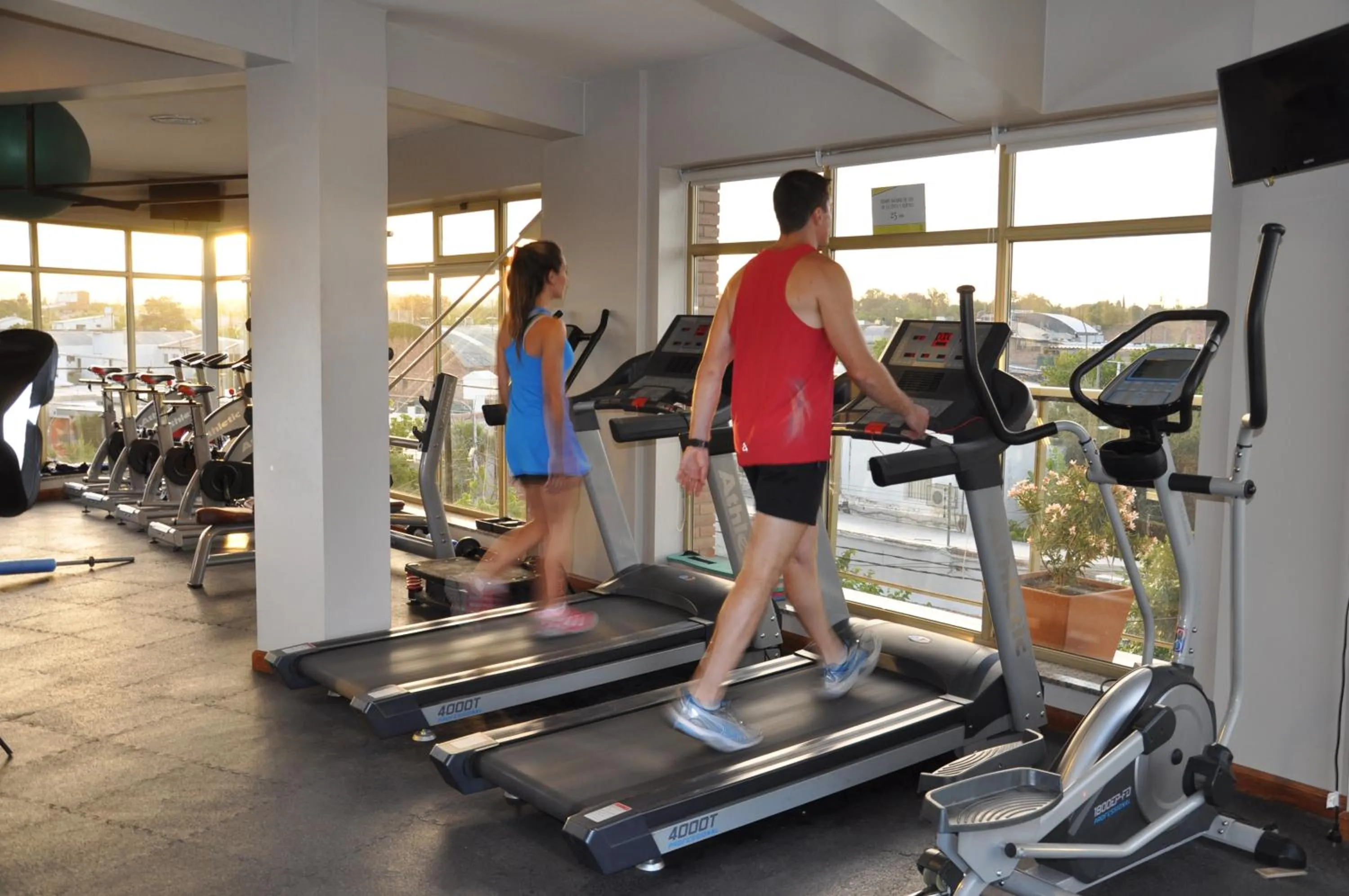 Fitness centre/facilities in Vecchia Terra Apart Hotel