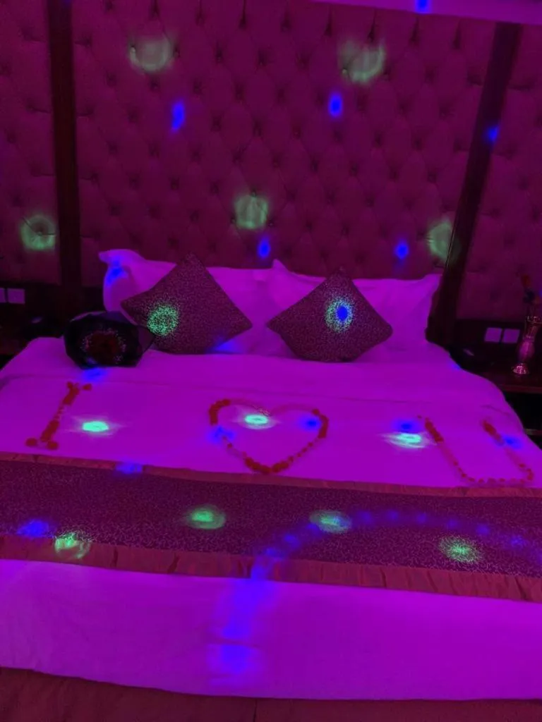 Bed in Alharir Hotel Apartments