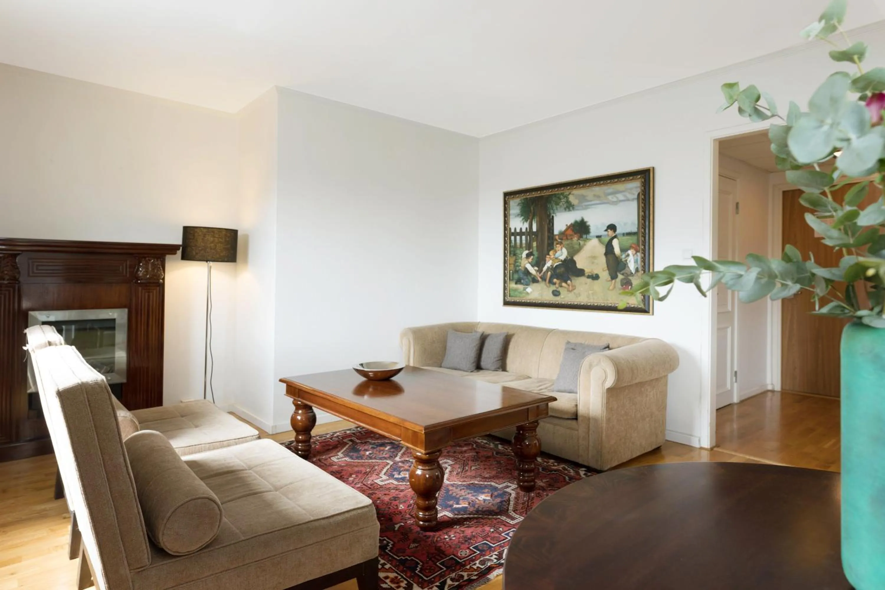 Living room in ProfilHotels Hotel Garden