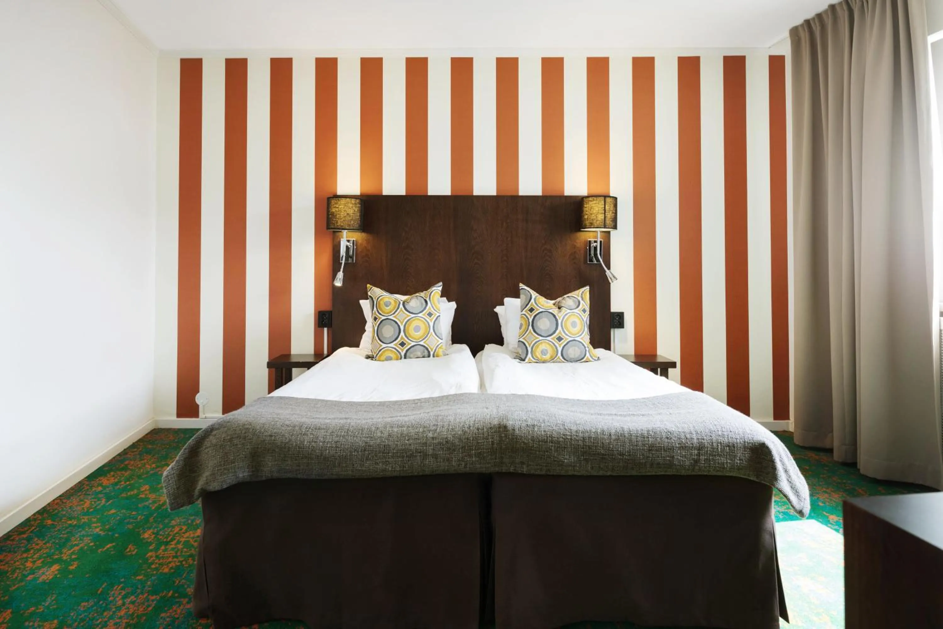 Spring, Bed in ProfilHotels Hotel Garden