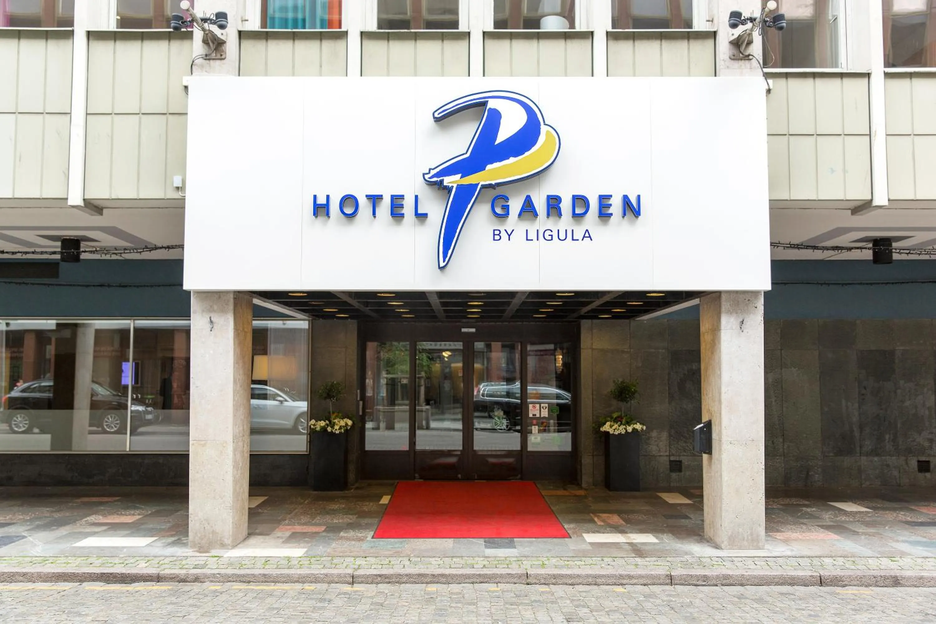 Property building in ProfilHotels Hotel Garden