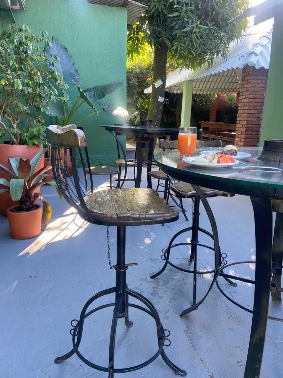 Seating area in Pousada São Jorge