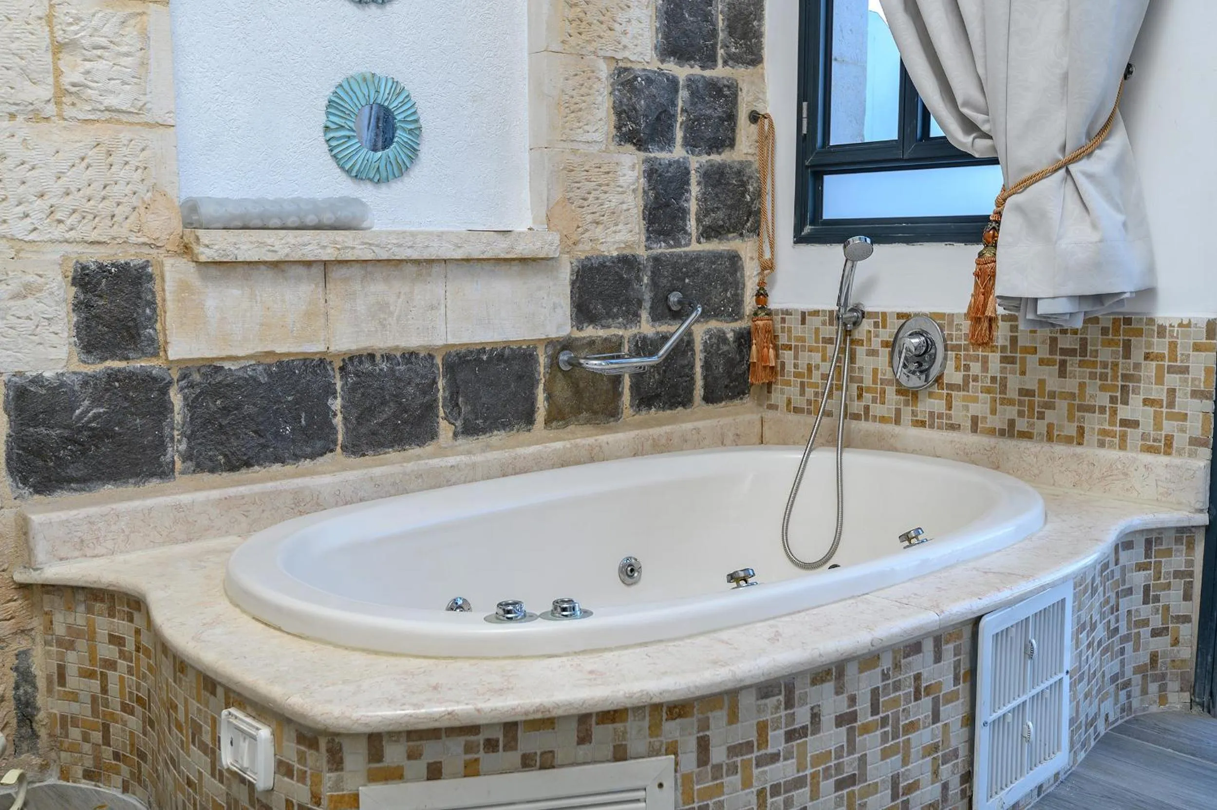 Hot Tub in Shirat Hayam Boutique Hotel