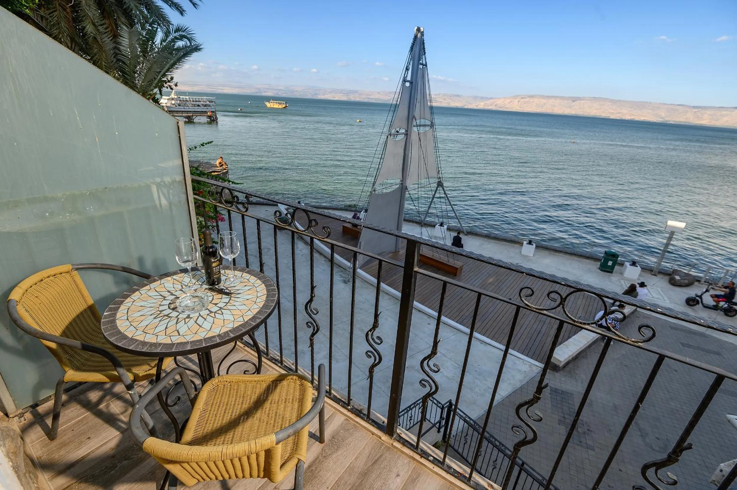 Balcony/Terrace in Shirat Hayam Boutique Hotel