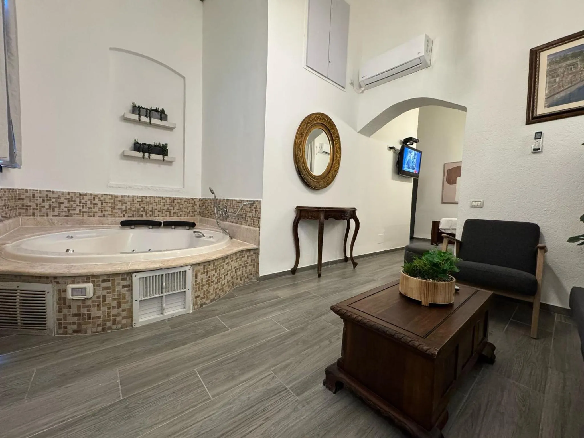 Hot Tub in Shirat Hayam Boutique Hotel