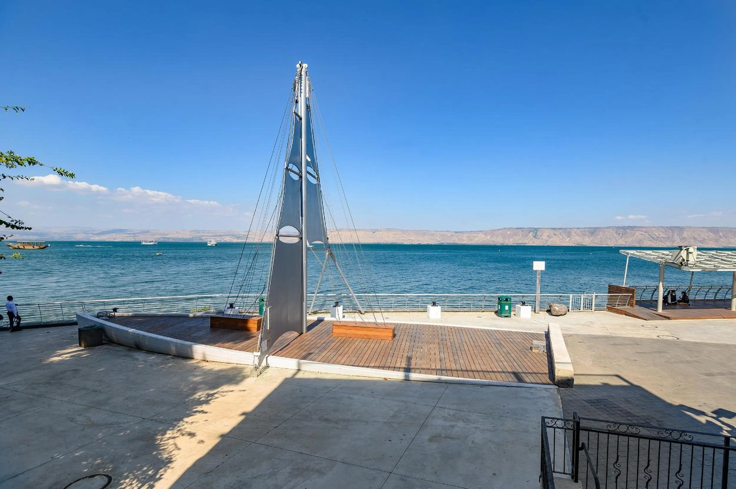 Natural landscape in Shirat Hayam Boutique Hotel