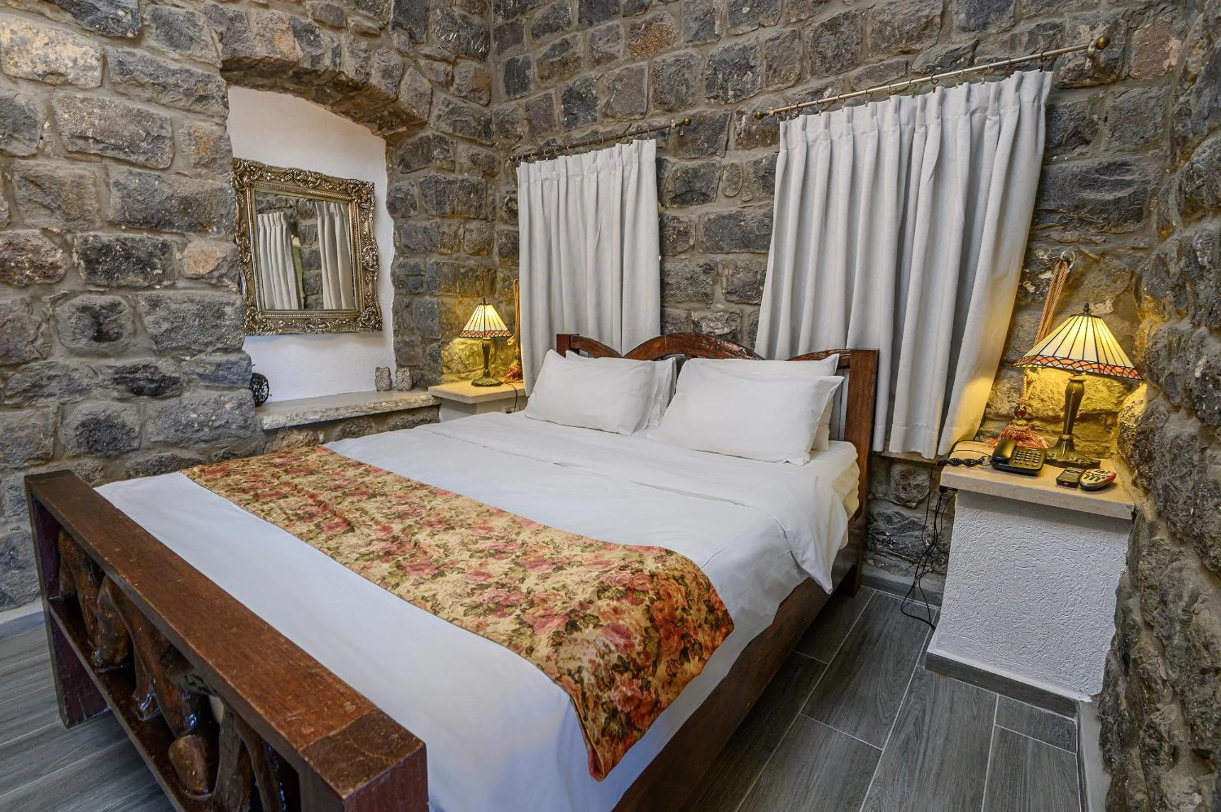 Decorative detail, Bed in Shirat Hayam Boutique Hotel