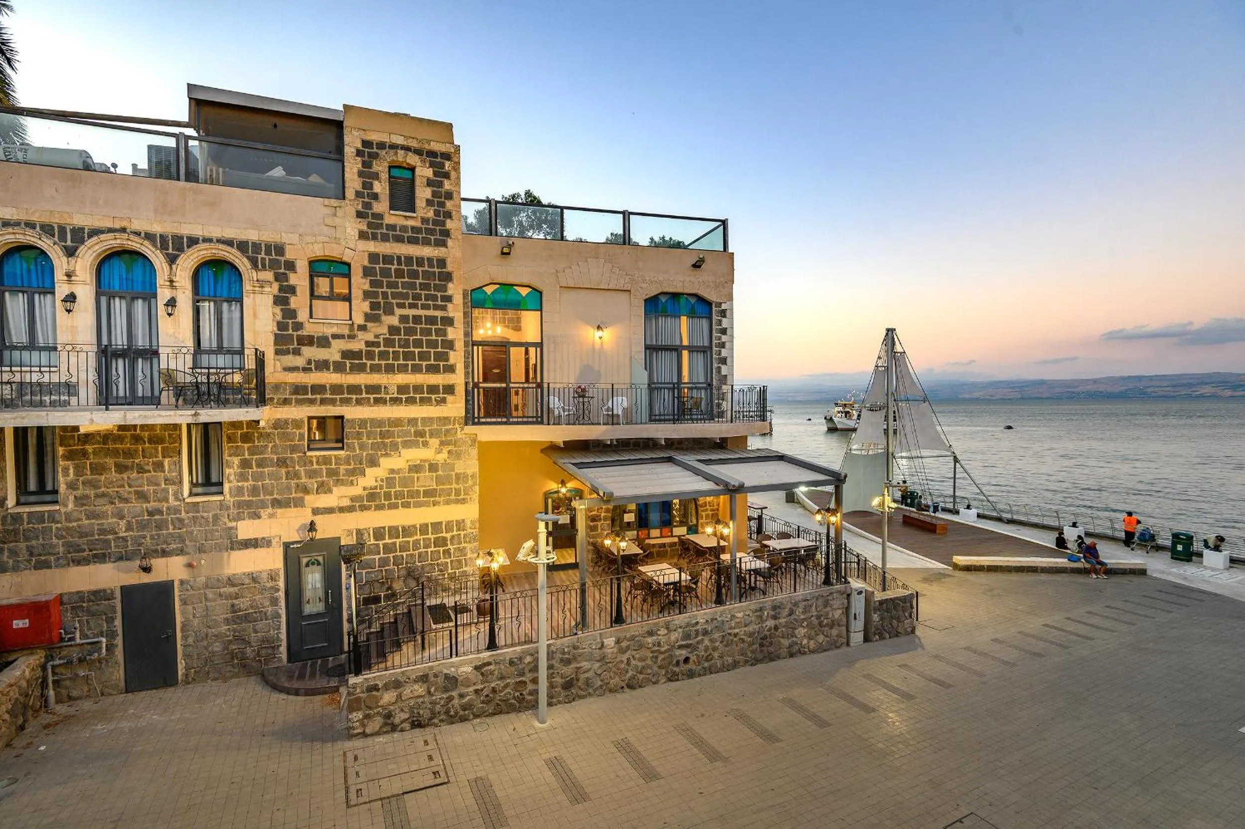 Property building in Shirat Hayam Boutique Hotel