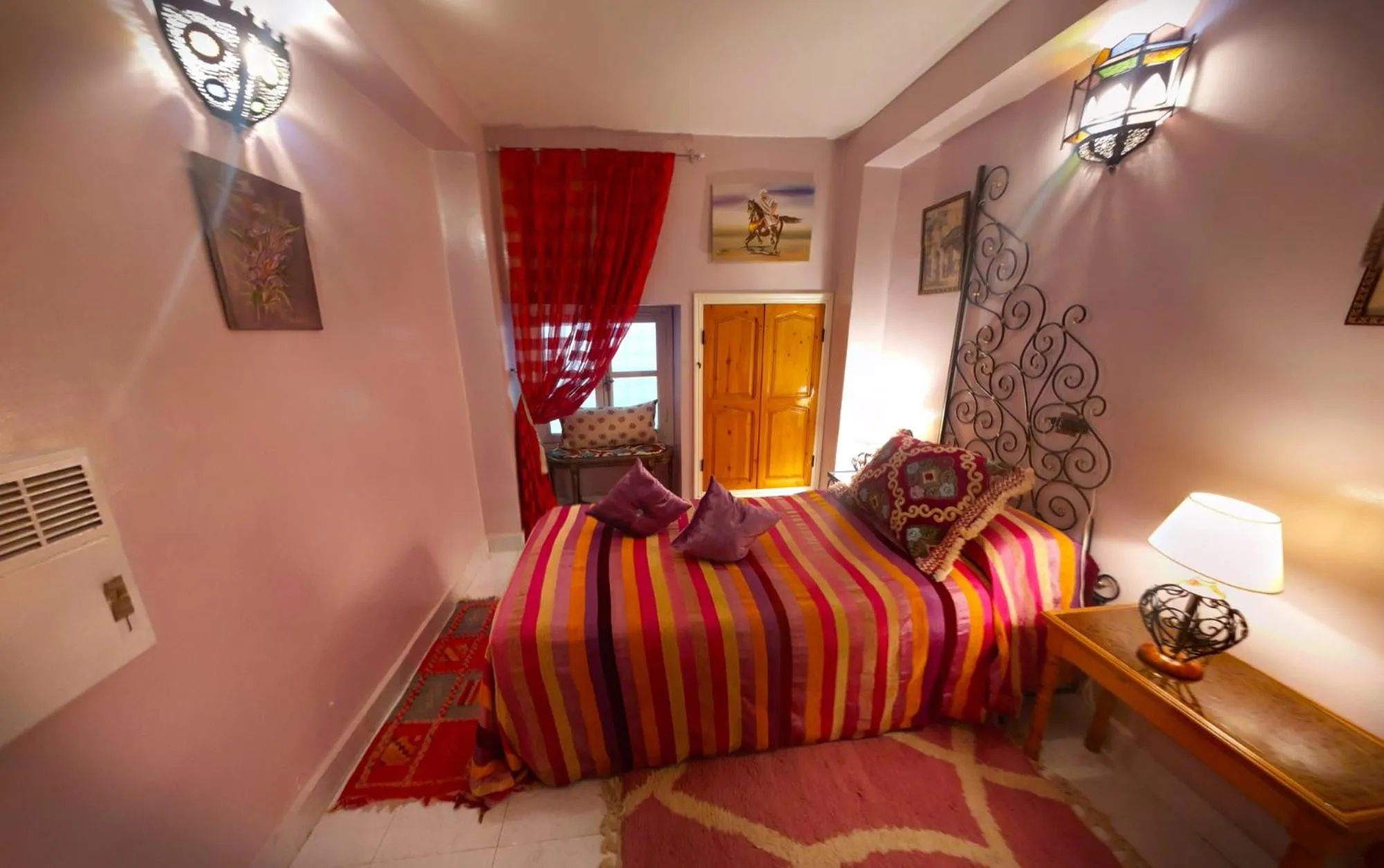 Bedroom, Bed in Riad Atika Mek