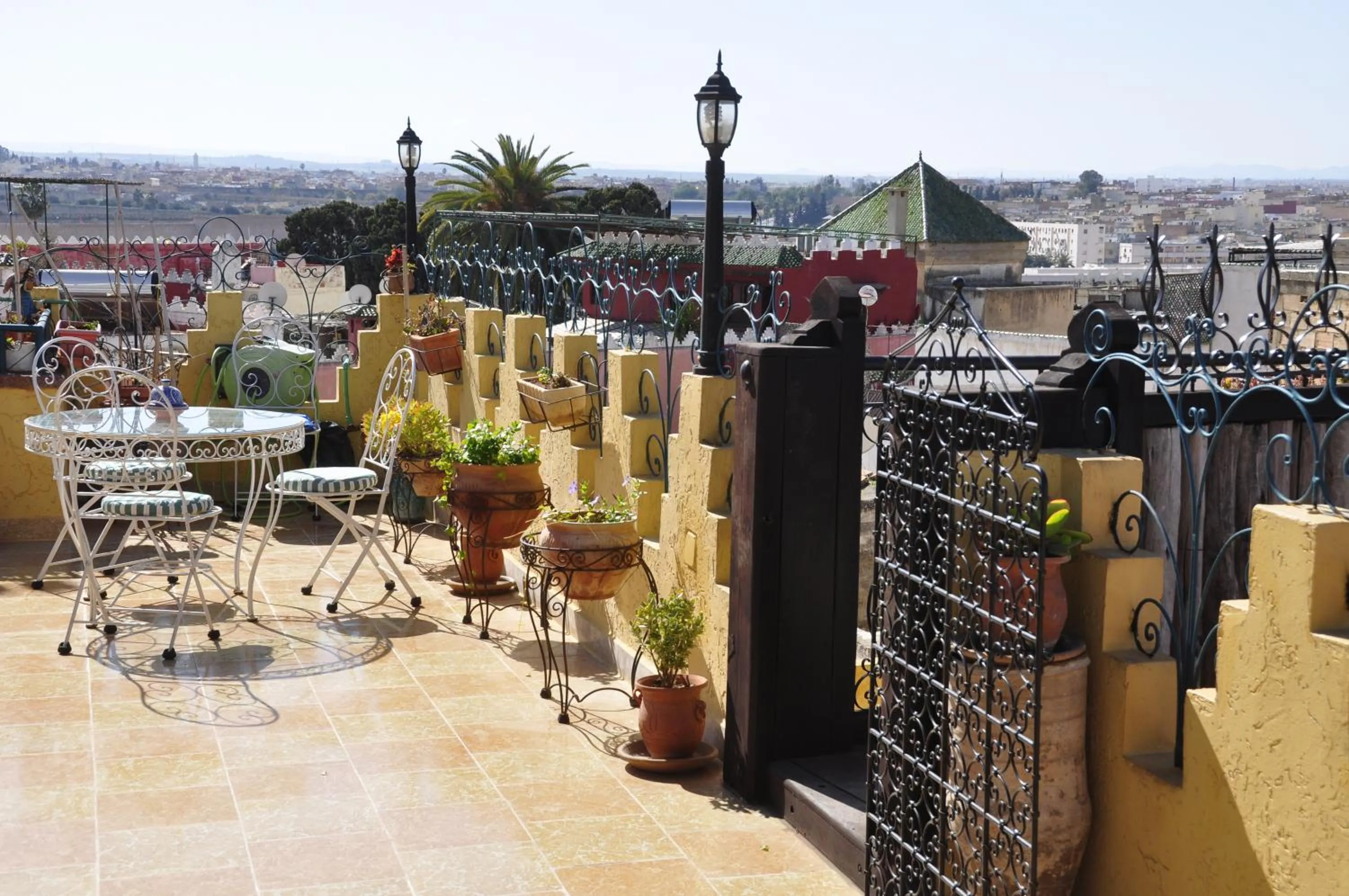 Balcony/Terrace in Riad Atika Mek