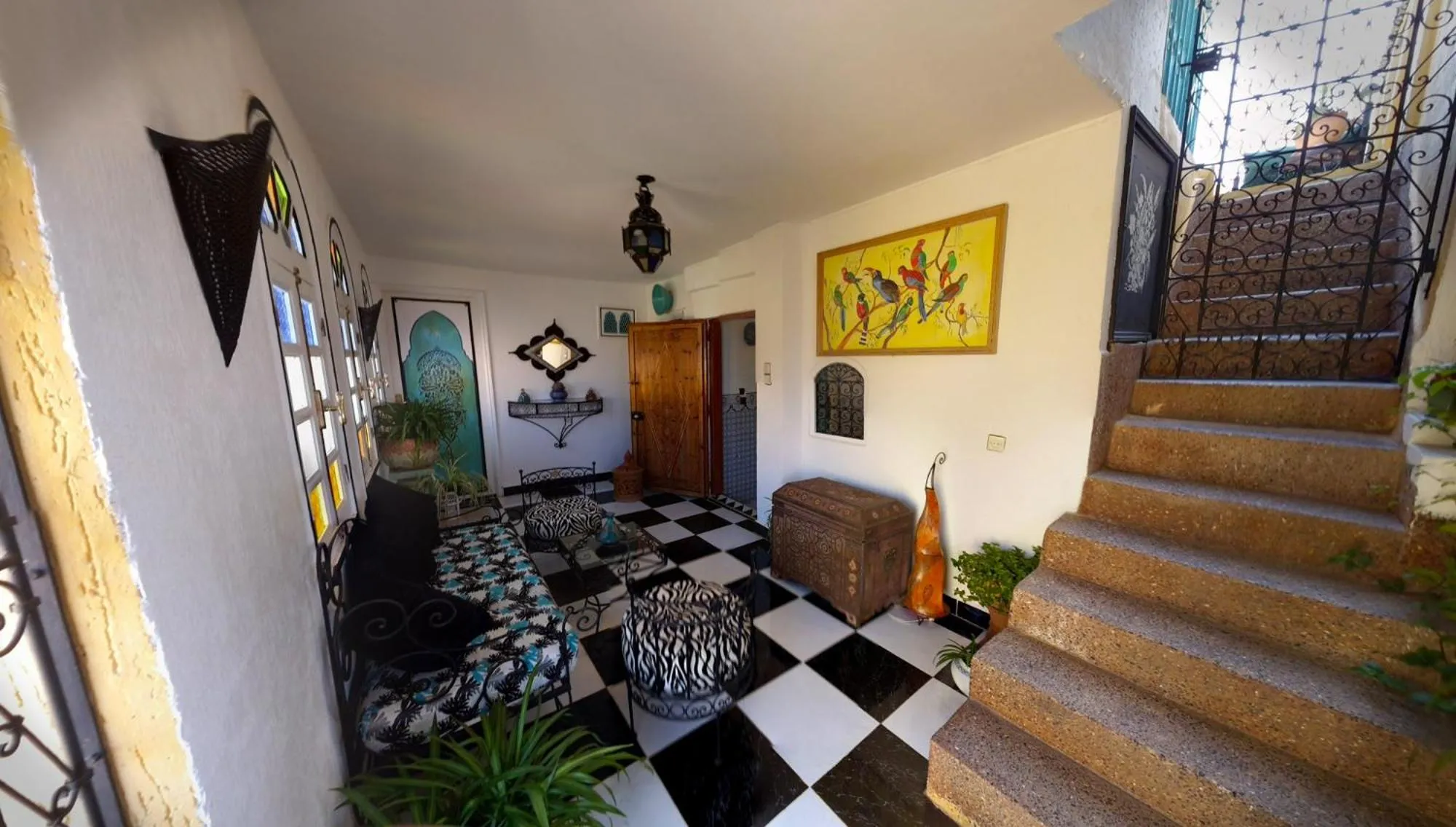 Living room in Riad Atika Mek