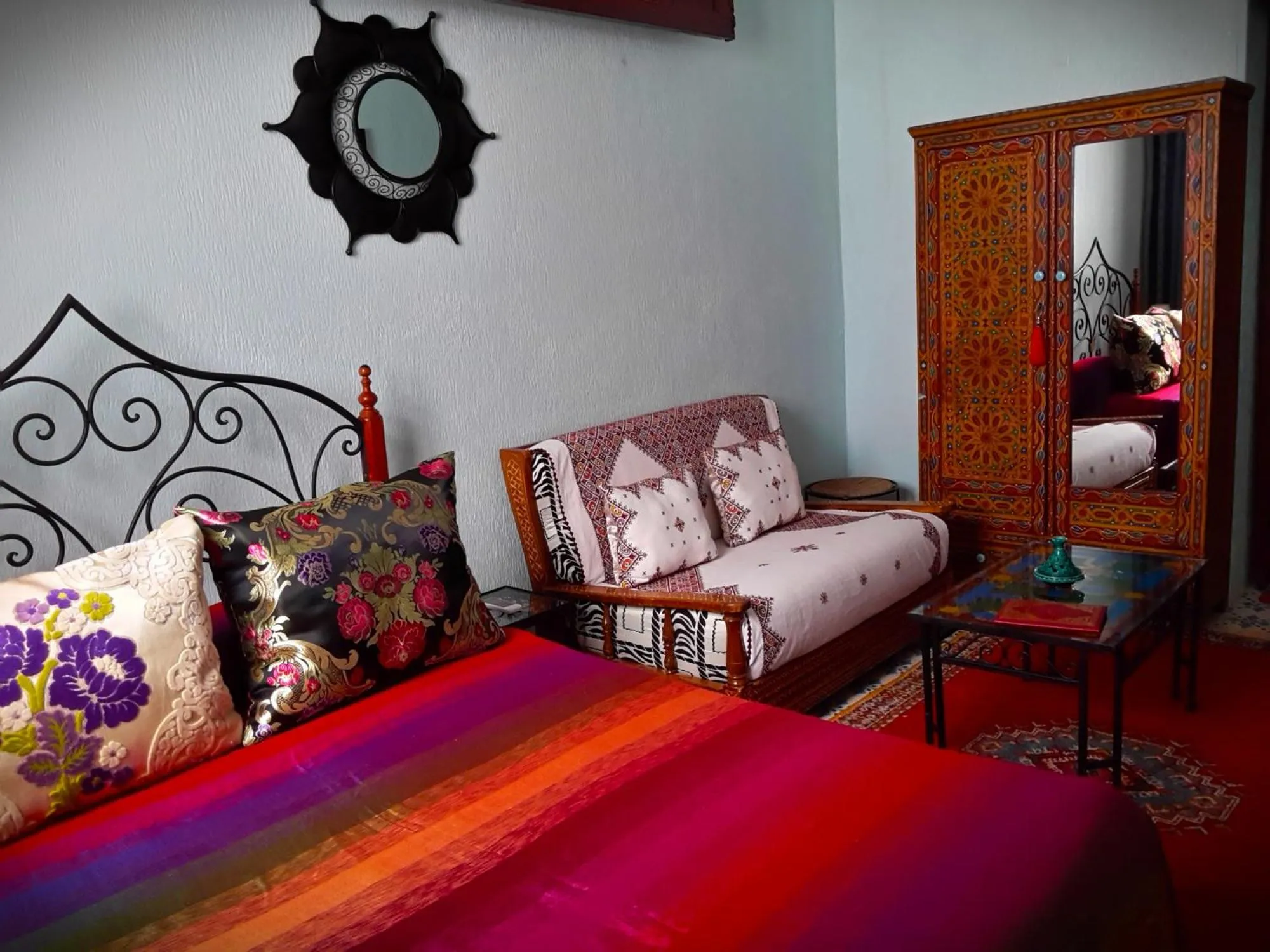 Bedroom, Bed in Riad Atika Mek