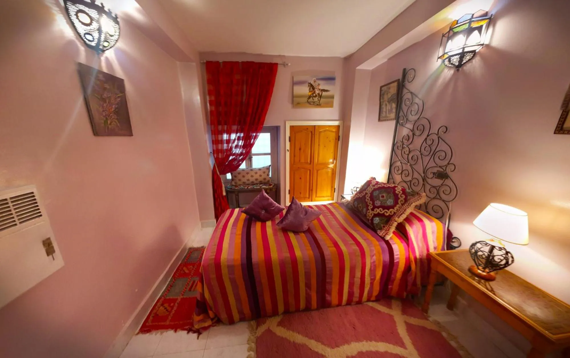 Bed in Riad Atika Mek