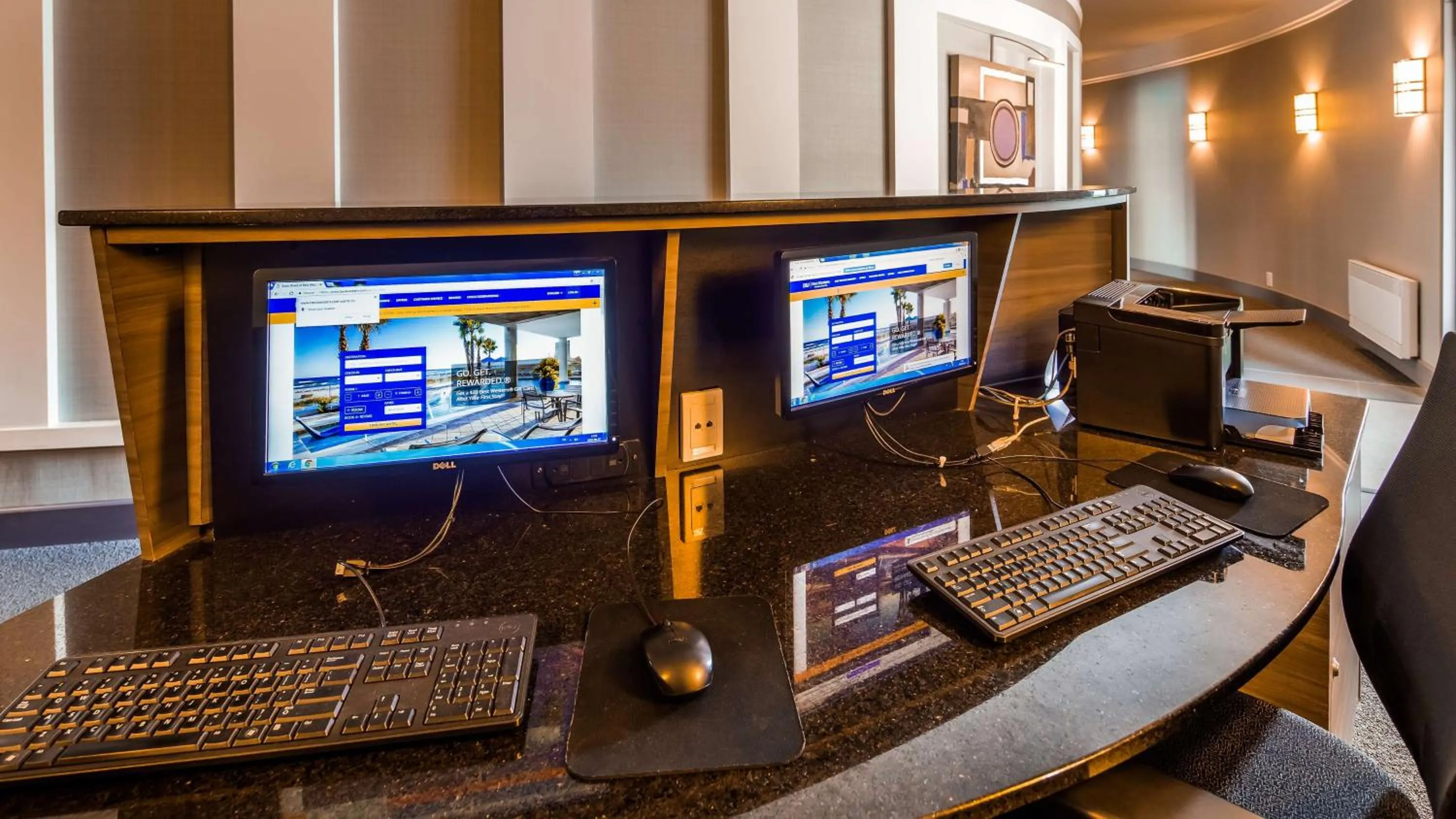 On site in Best Western Premier Hotel Aristocrate