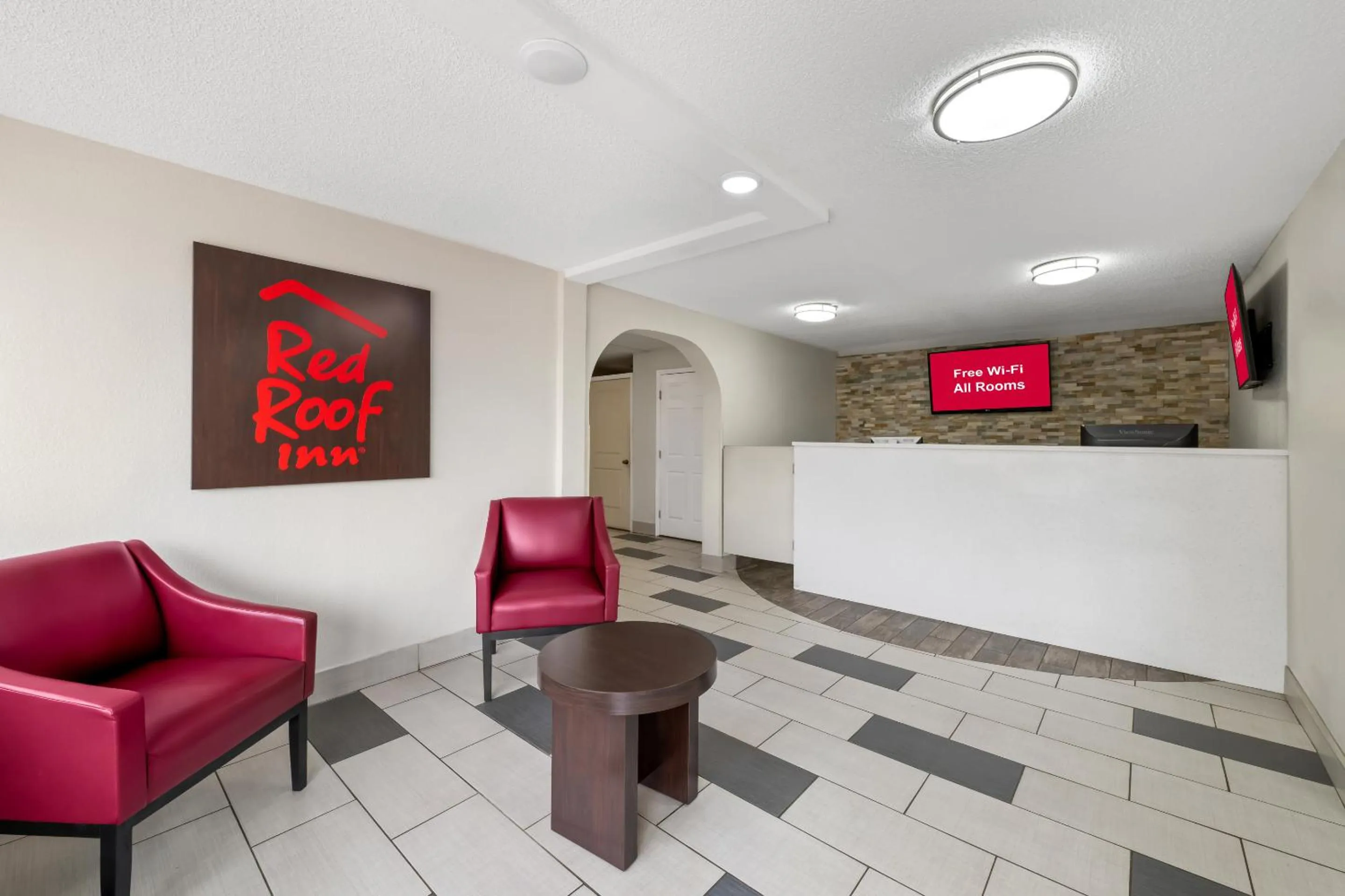 Lobby or reception in Red Roof Inn Charlotte - Airport