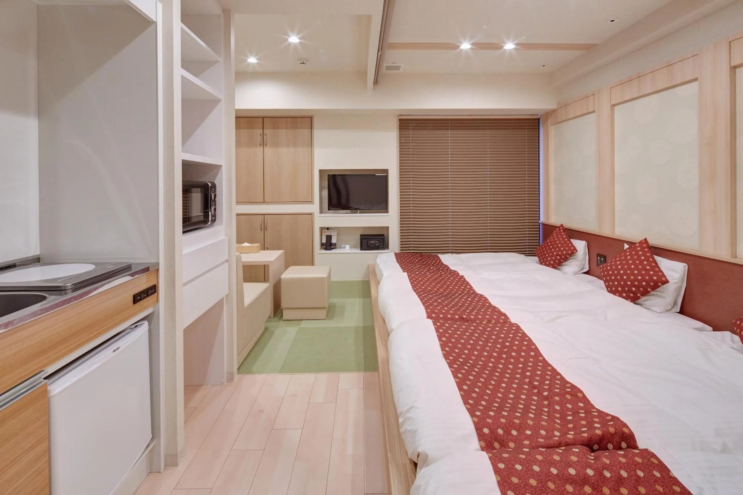 Photo of the whole room, Bed in Hotel Amaterrace Yosuga