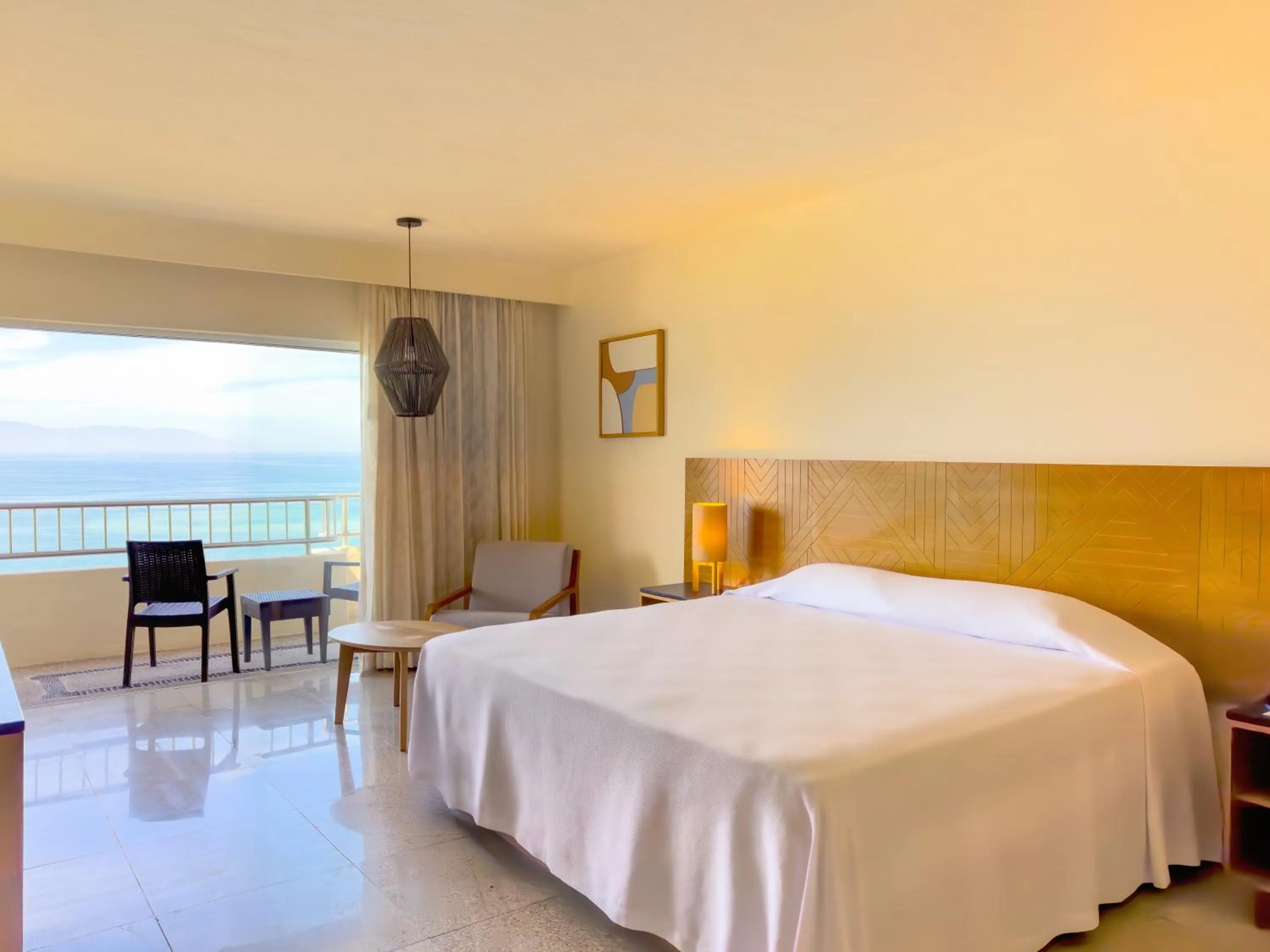 Sea view, Bed in Friendly Fun Vallarta Different Experiences - All Inclusive